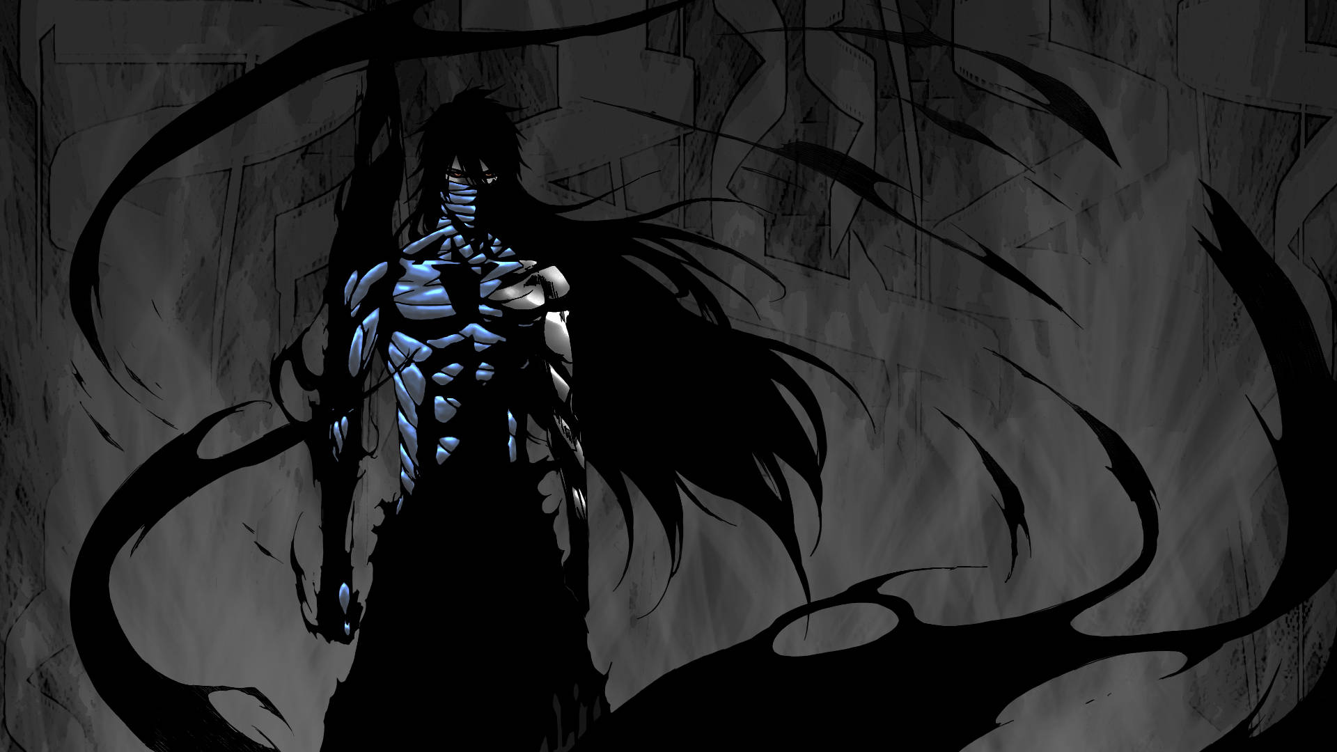 Larawan: Matinding Paninindigan sa Labanan ng Anime Demon Ichigo Kurosaki Wallpaper