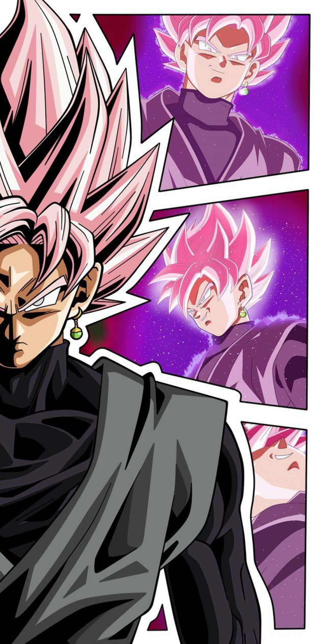 Larawan: Matinding Goku Black sa Aksyon Wallpaper