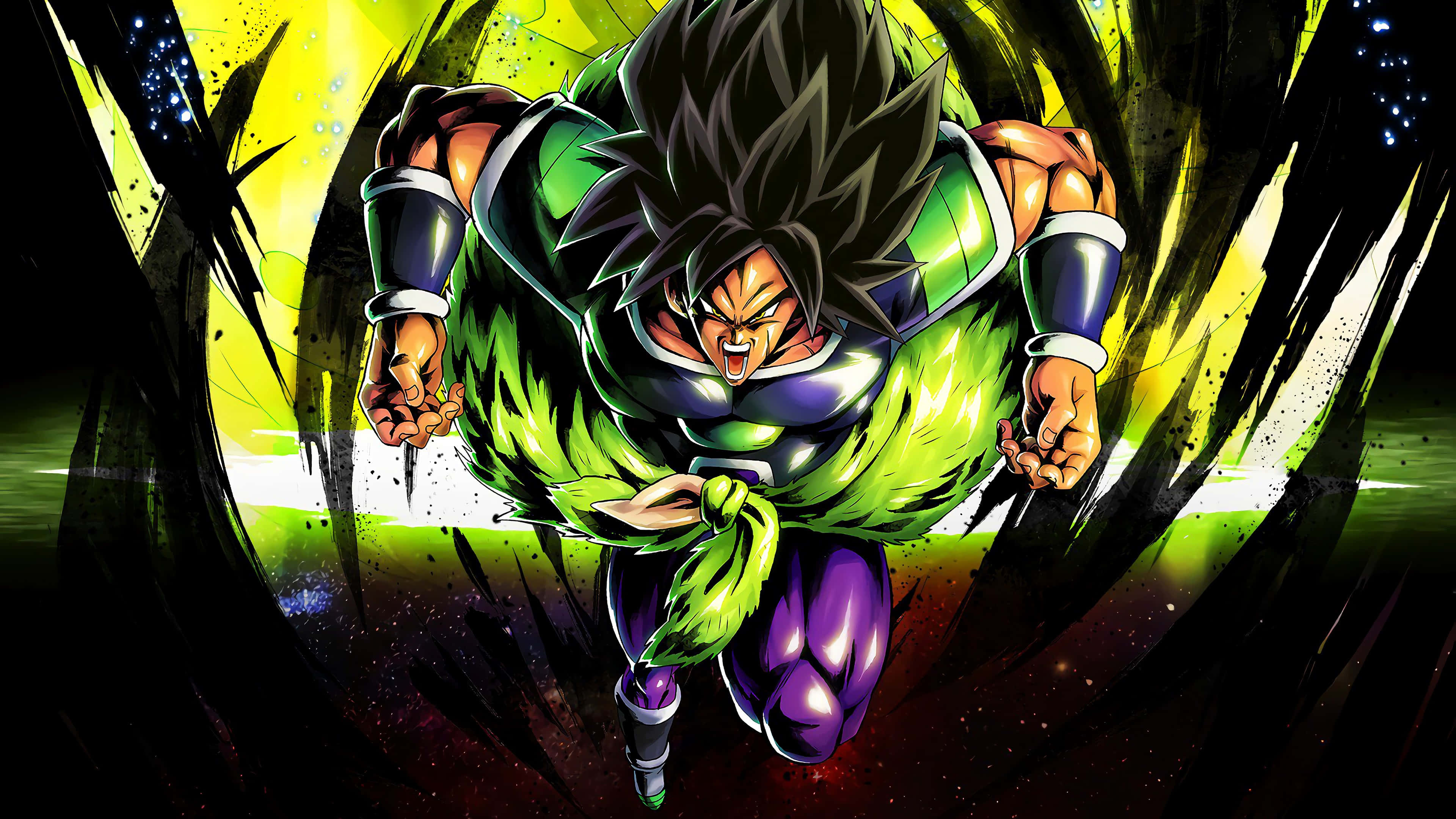 Larawan ng Dragon Ball Super na Berde at Itim Wallpaper