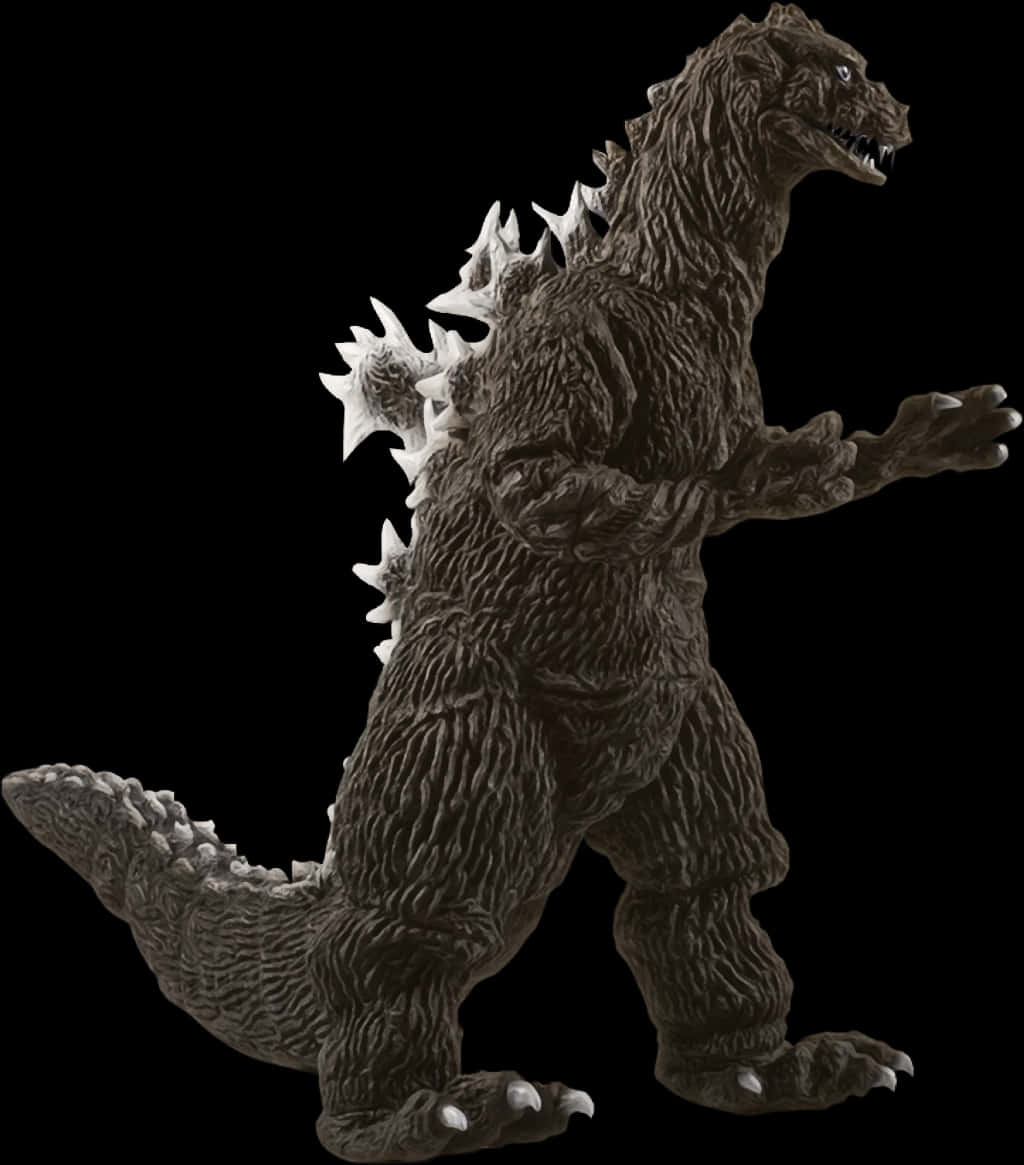 Larawan ng Godzilla na Naka-isolate sa Background Wallpaper
