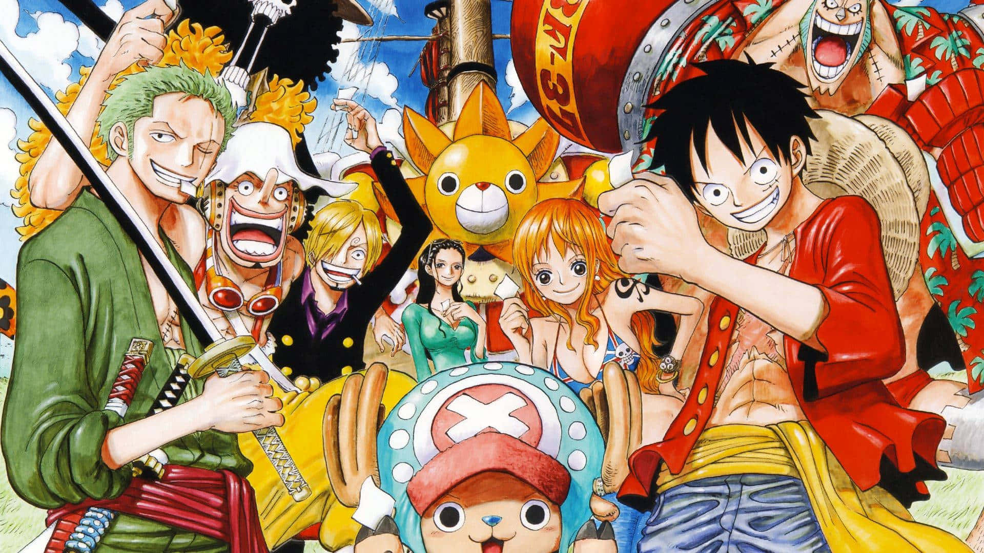 Larawan ng Grupo ng One Piece Wallpaper