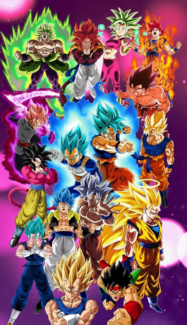 Larawan ng Kapangyarihan ng Dragon Ball Z Wallpaper