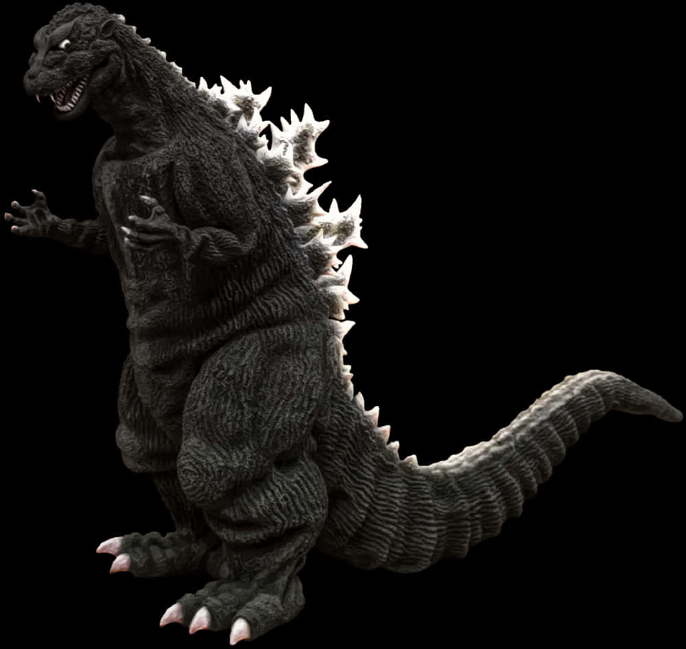 Larawan ng Klasikong Godzilla na Nakahiwalay Wallpaper