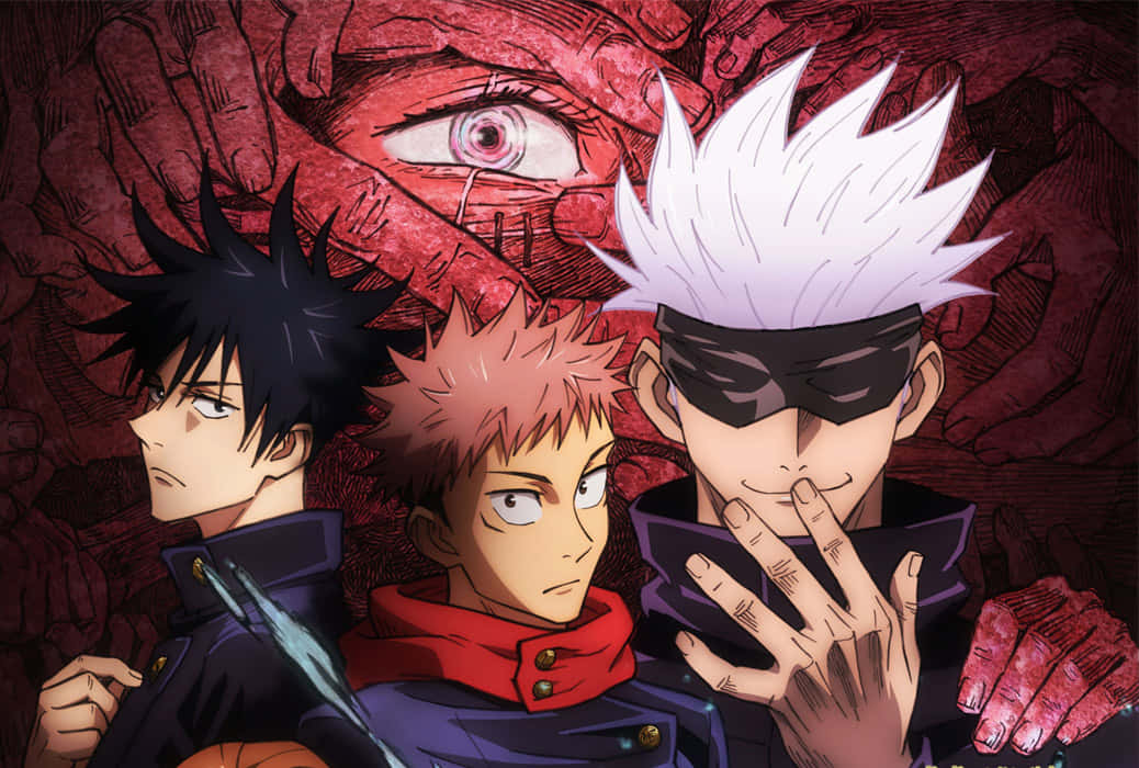 Larawan ng mga Tauhan ng Anime na Jujutsu Kaisen Wallpaper