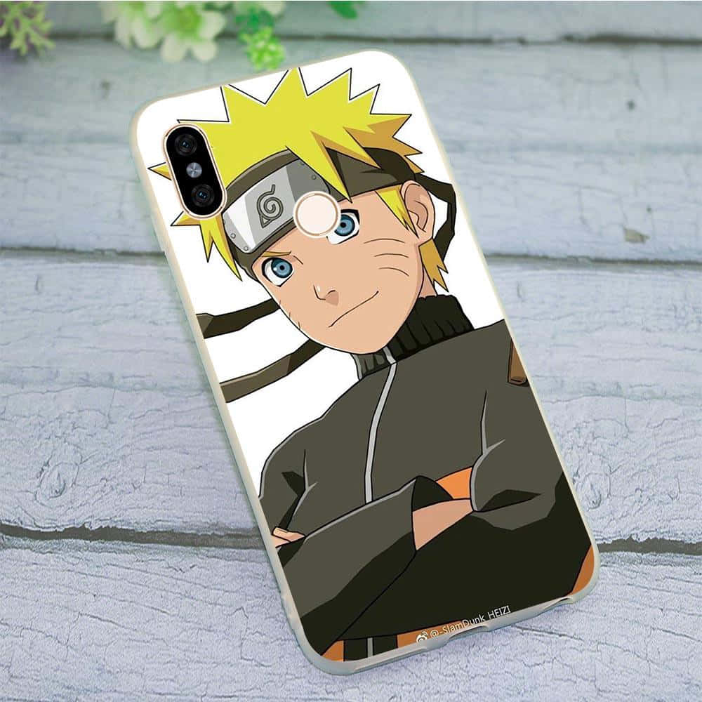 Larawan ng Phone Case na Nakangiting Naruto Wallpaper