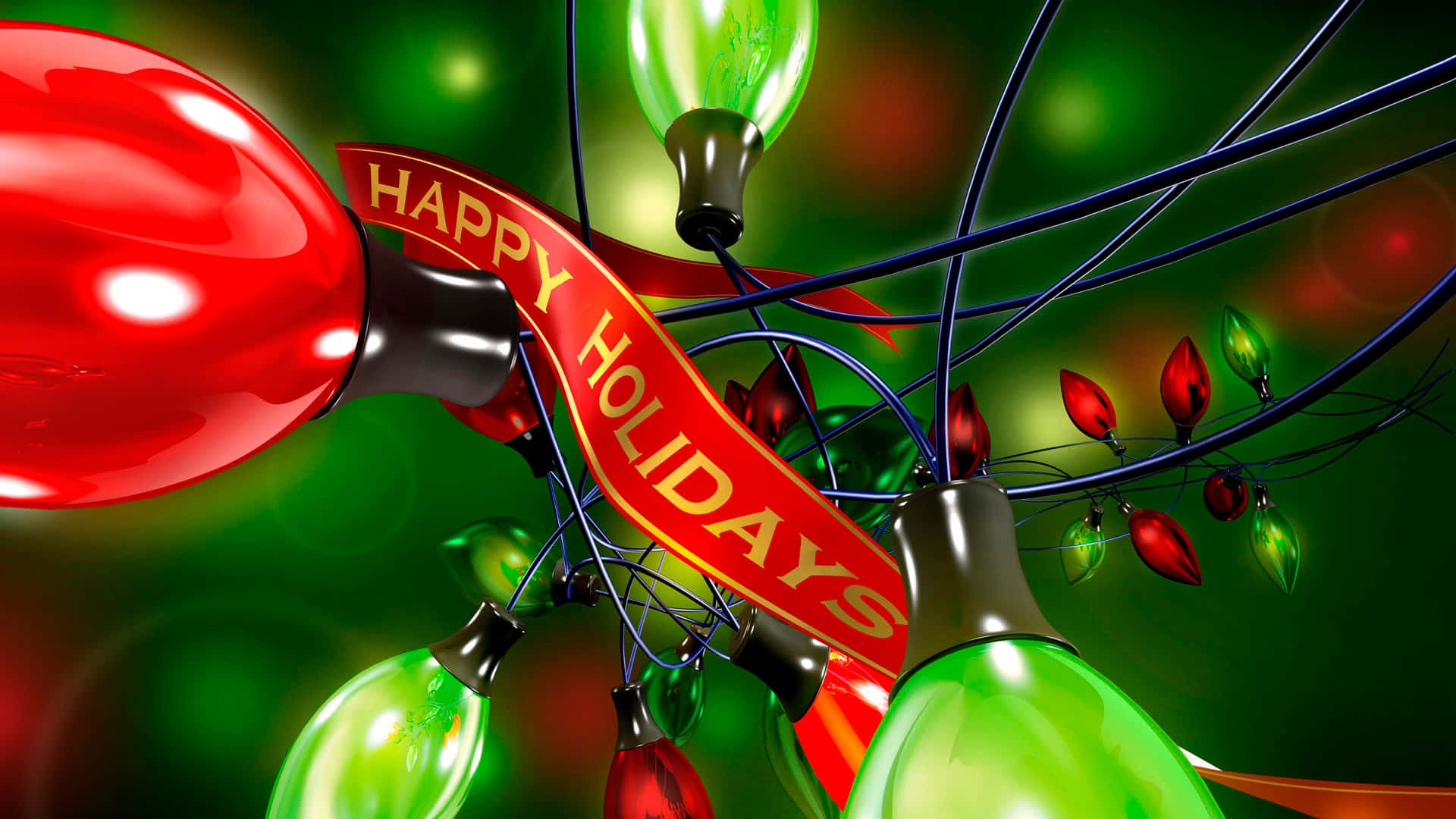 Larawan ng Pulang Berdeng Maligayang Pasko Wallpaper