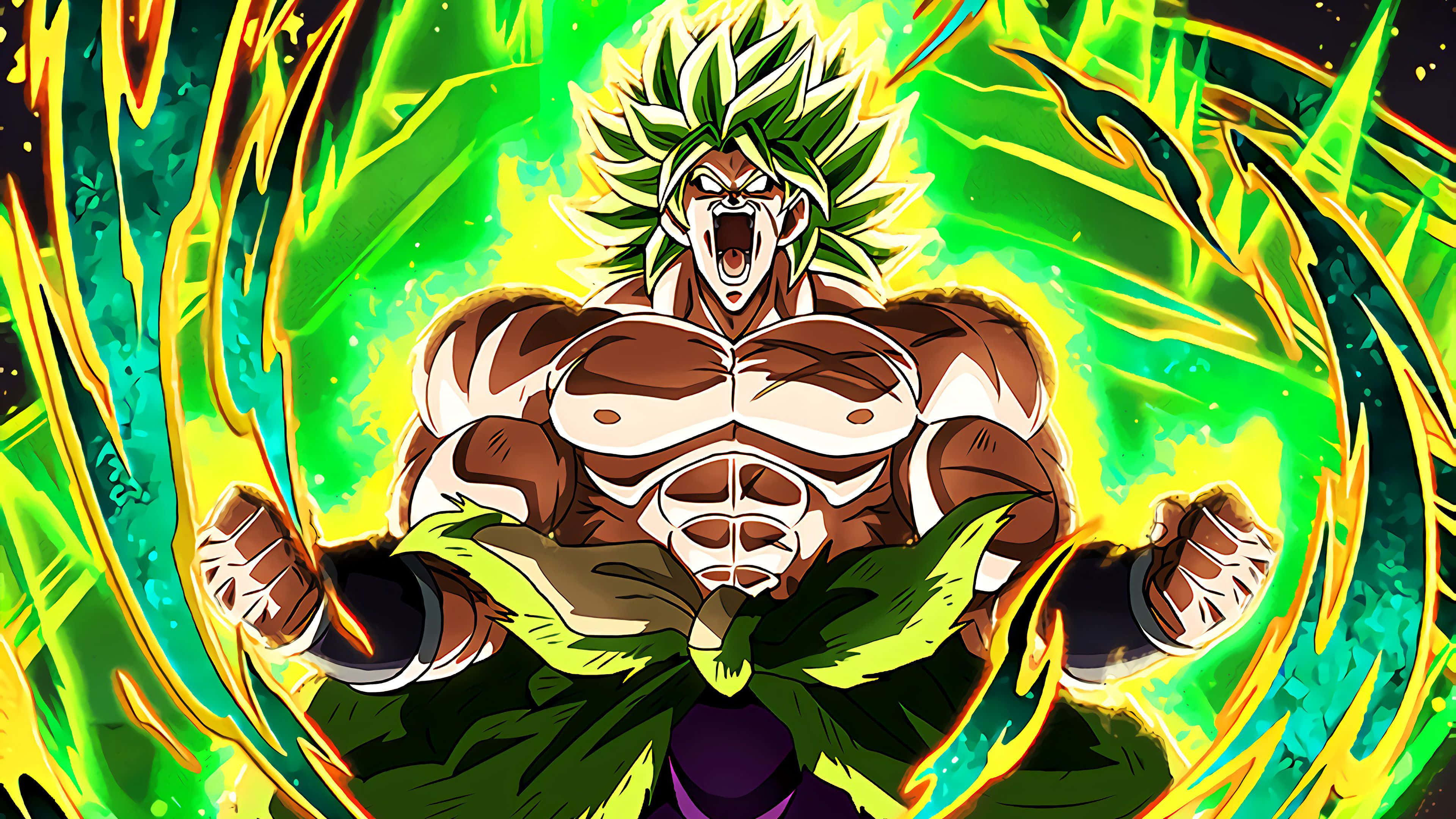 Larawan ni Broly Dragon Ball Super Wallpaper