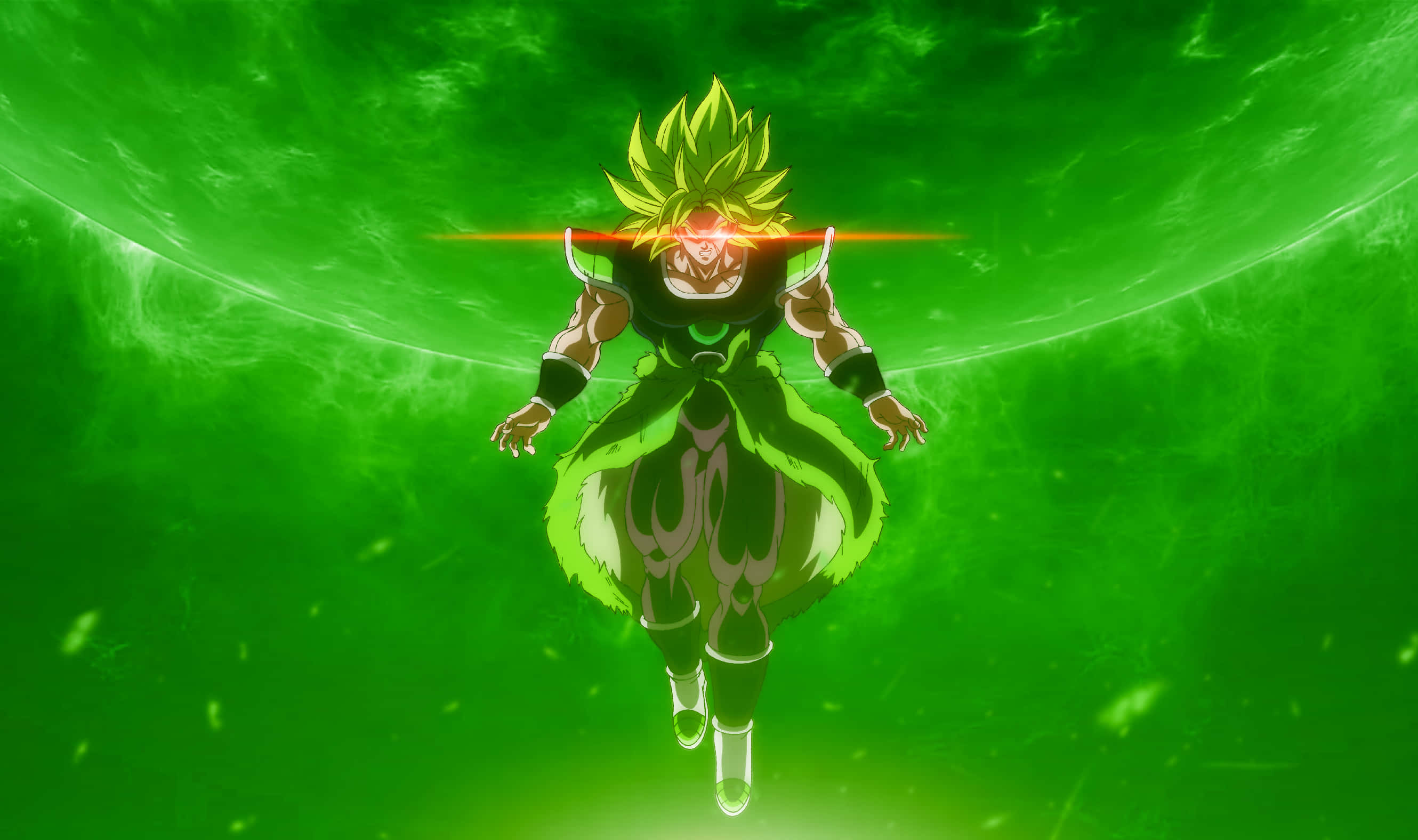 Larawan ni Broly na Berde mula sa Dragon Ball Super Wallpaper