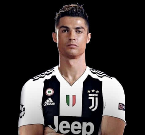 Larawan ni Cristiano Ronaldo ng Juventus Wallpaper