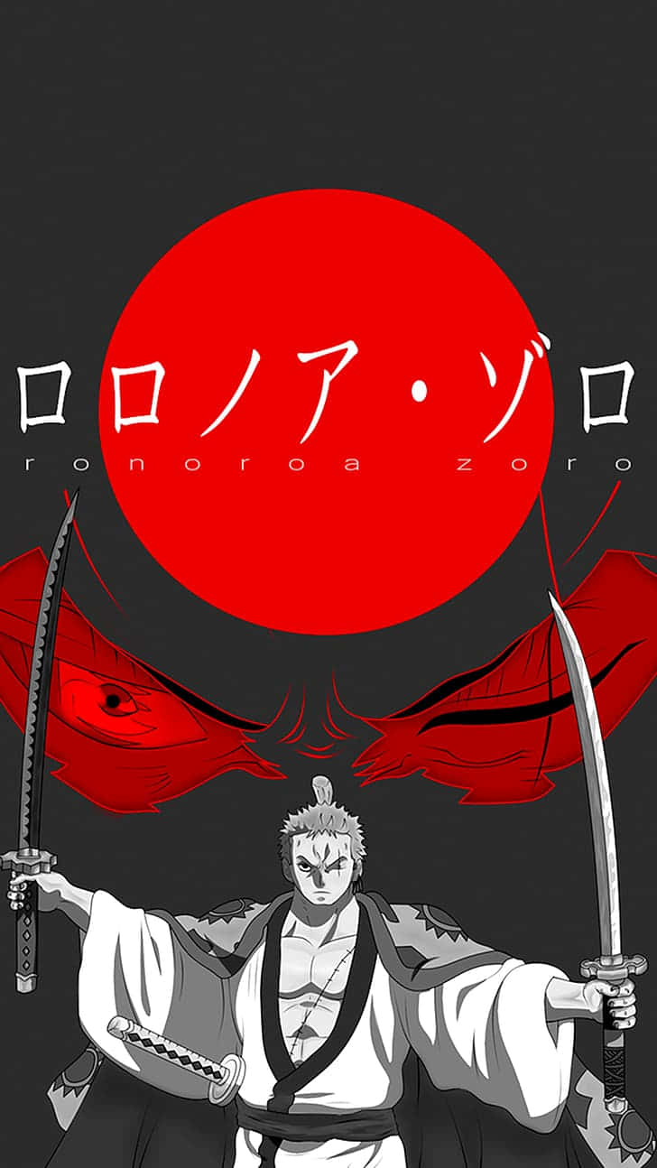 Larawan ni Roronoa Zoro mula sa One Piece Wallpaper