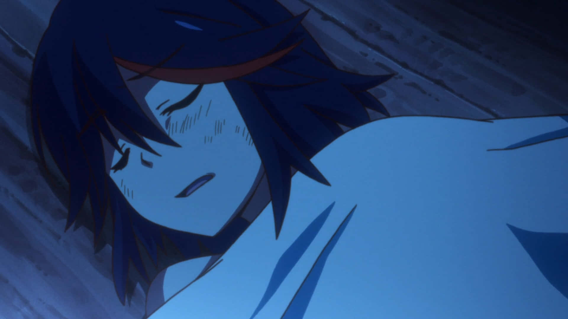 Larawan ni Ryuko Matoi na Natutulog mula sa Kill La Kill Wallpaper