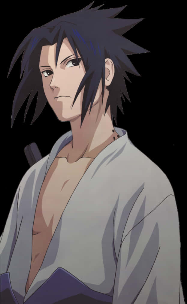 Larawan ni Sasuke Uchiha mula sa Anime Wallpaper
