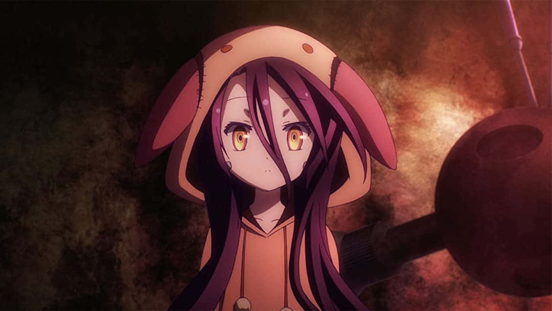 Larawan ni Schwi na Naka-hoodie mula sa No Game No Life Wallpaper