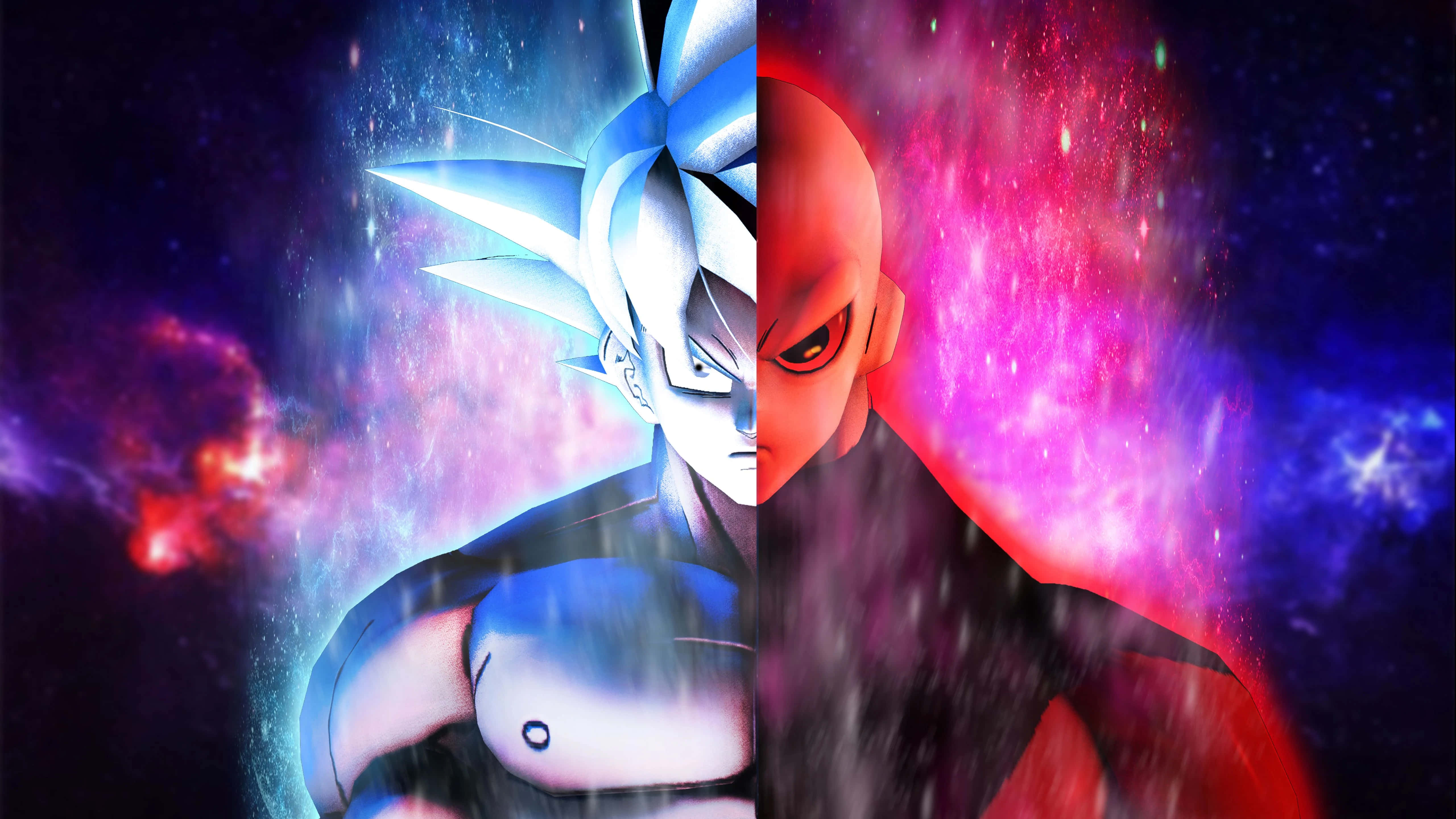 Larawan nina Jiren at Goku sa Dragon Ball Super Wallpaper