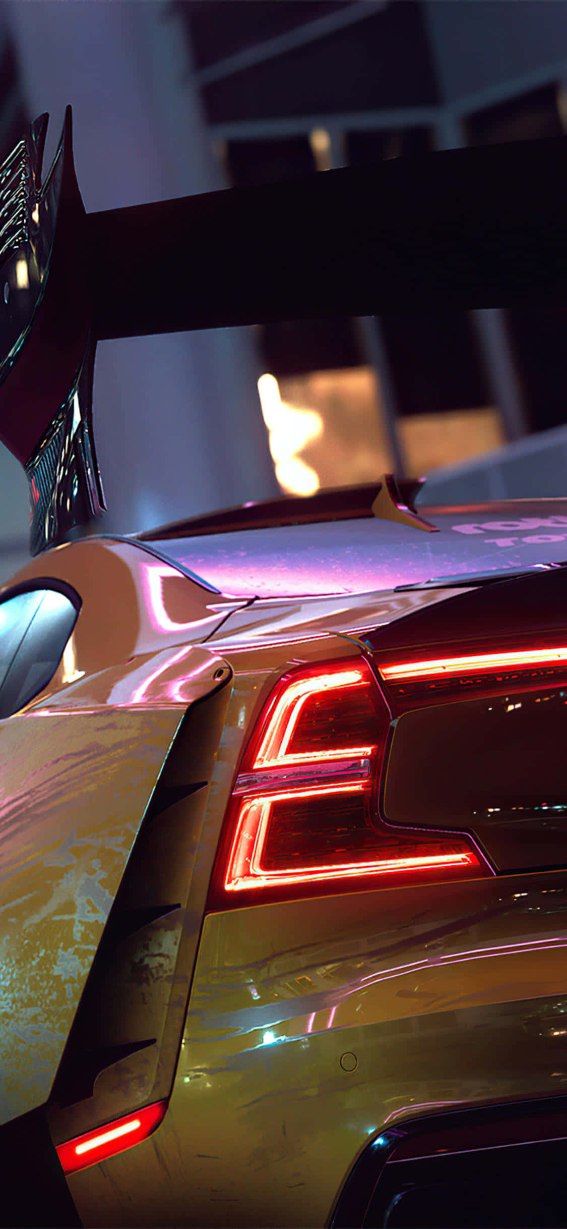 Larawan: Paggalugad ng Palm City Streets sa "Need for Speed Heat" Wallpaper