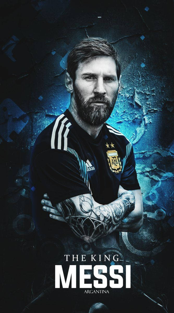Larawan "The King" Lionel Messi Wallpaper