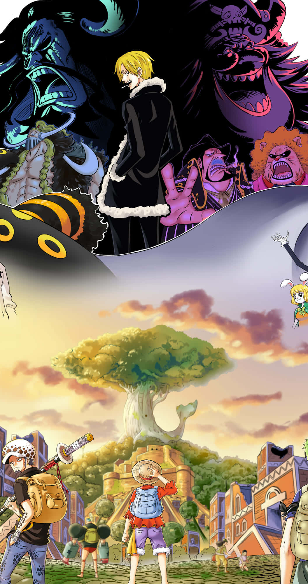 Larawang Fanart ng One Piece Wallpaper