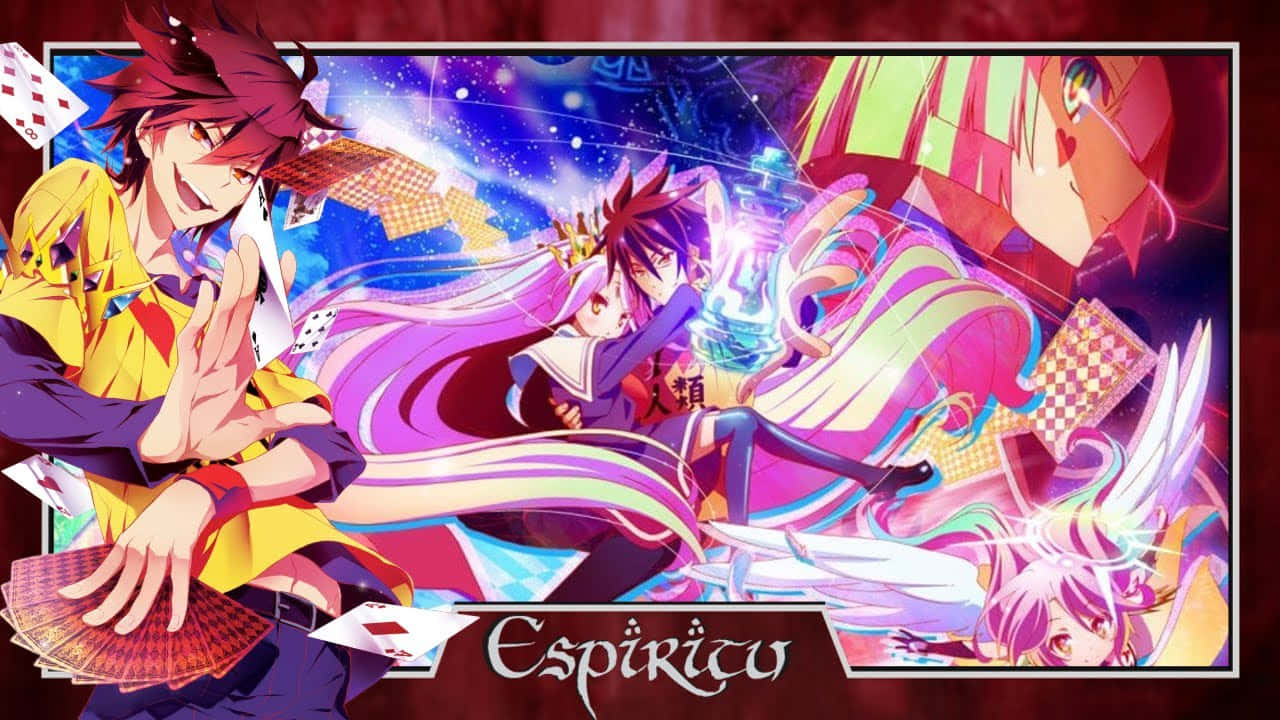 Larawang Pabalat ng No Game No Life na may Espiritu Wallpaper