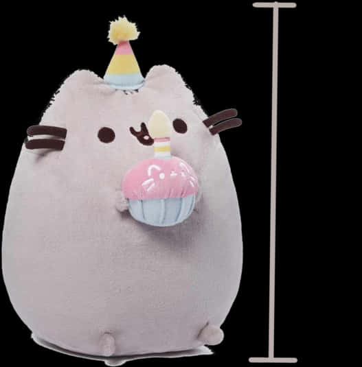 Laruang Pusheen na Laruang Pang-alay Wallpaper