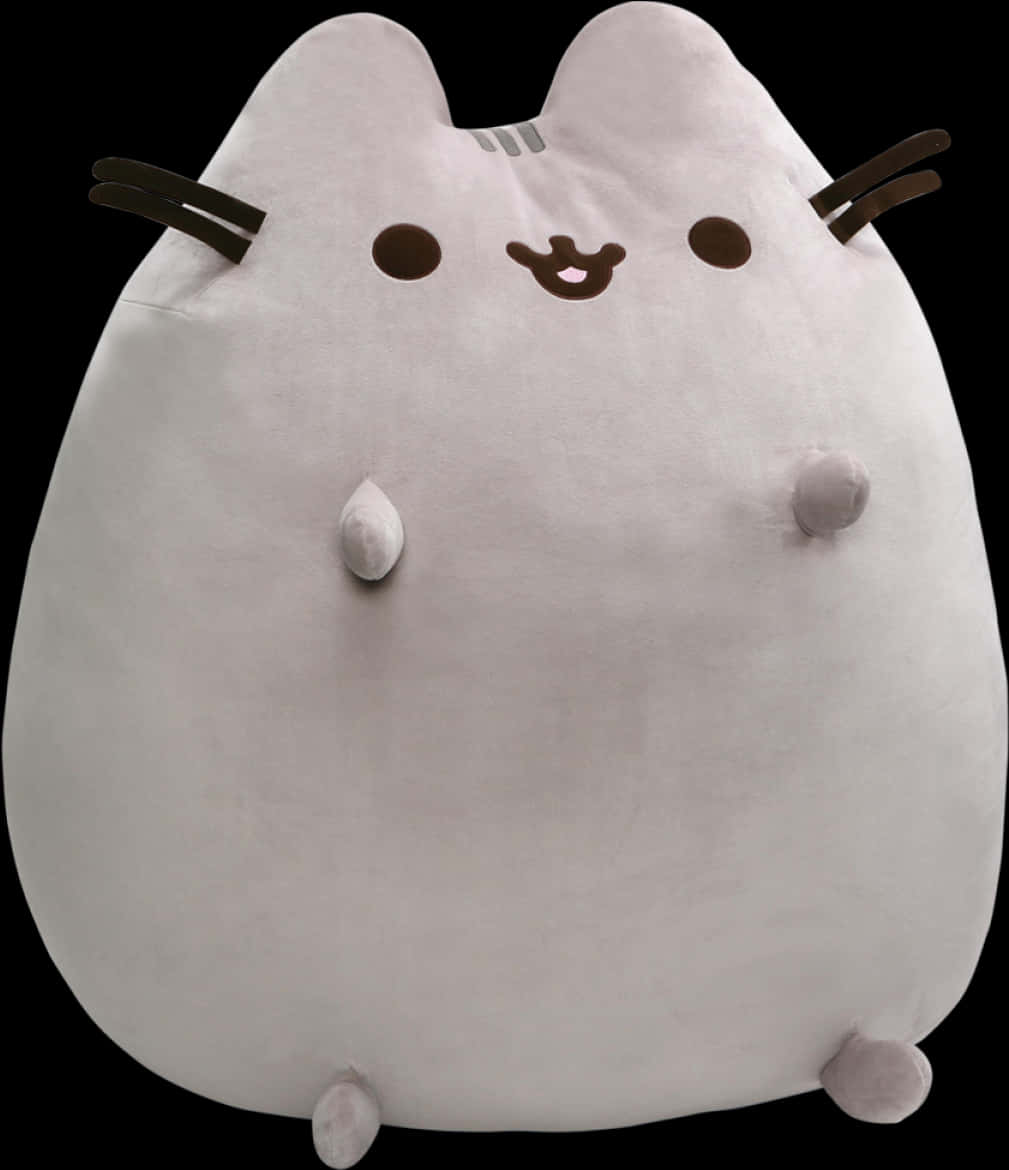Laruang Pusheen Plush Toy Wallpaper