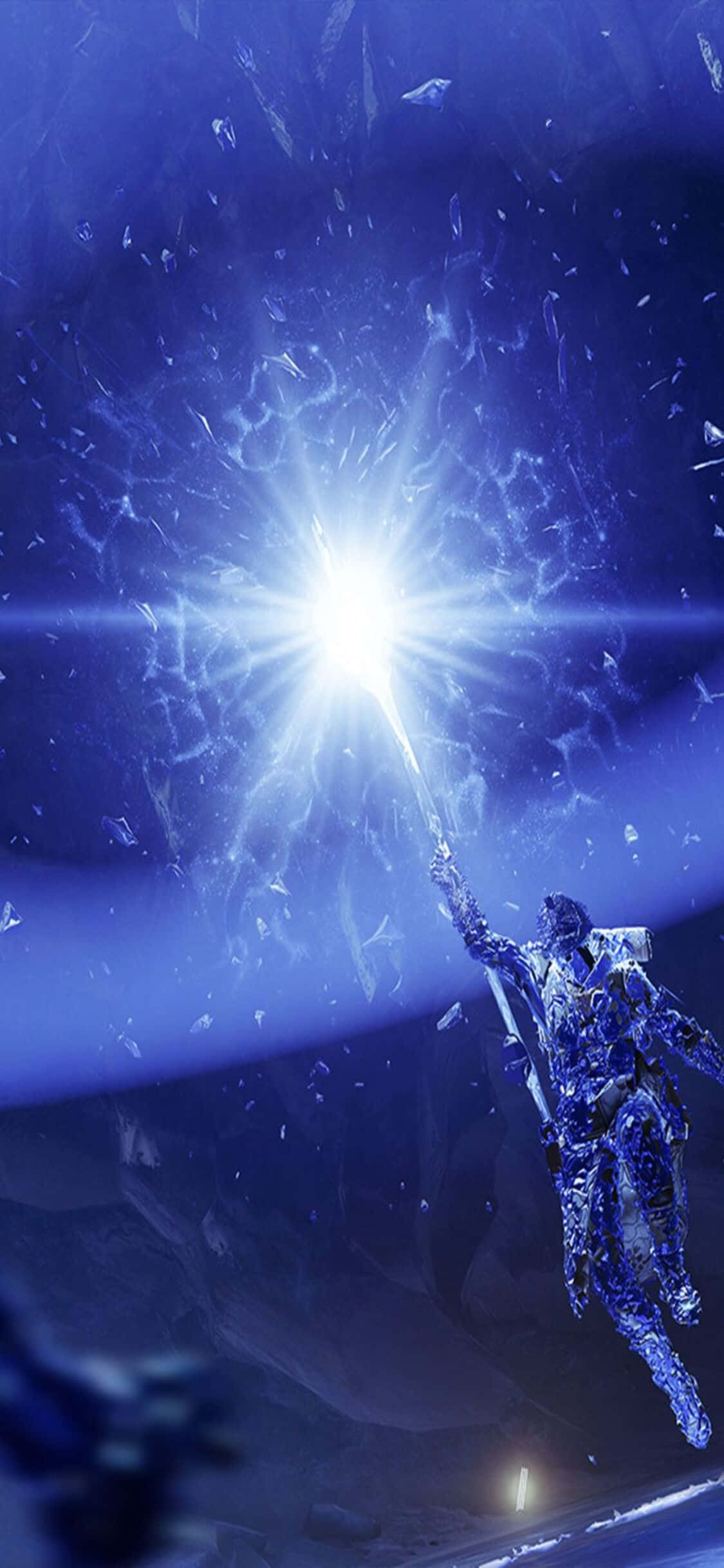 Laruin ang Destiny 2 sa iyong iPhone Xs Wallpaper