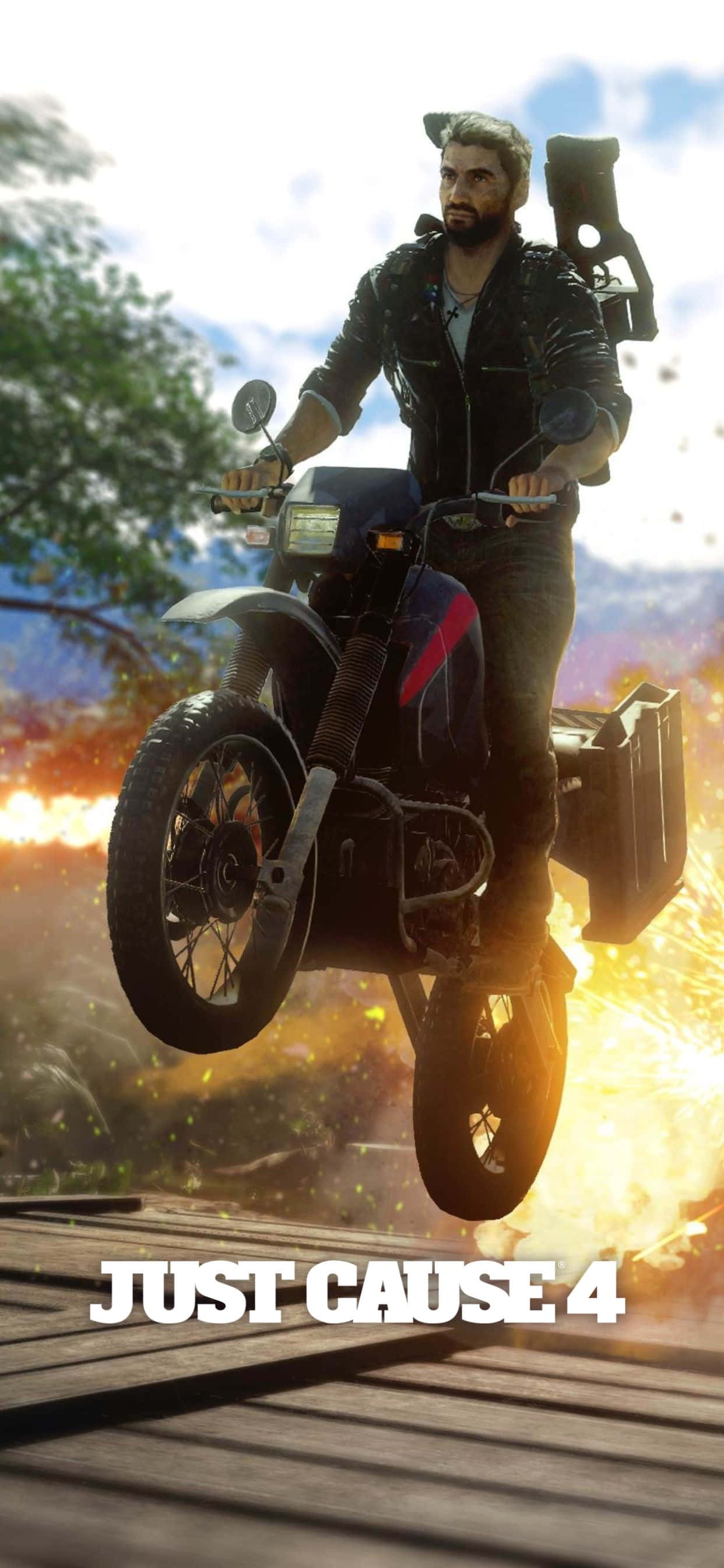 Laruin ang Just Cause 4 sa bagong iPhone Xs Max Wallpaper