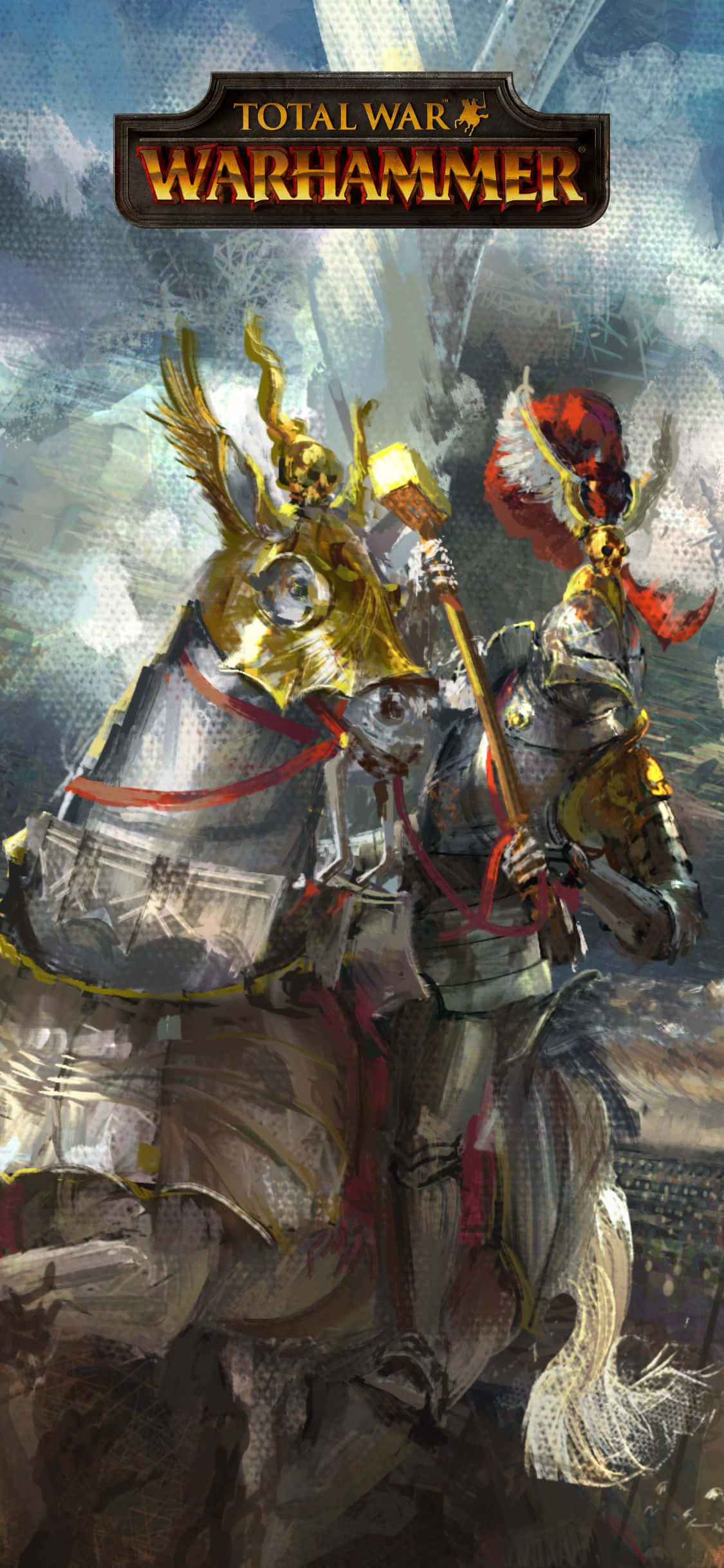 “Lead Your Armies to Victory with iPhone X Total War Warhammer” Wallpaper