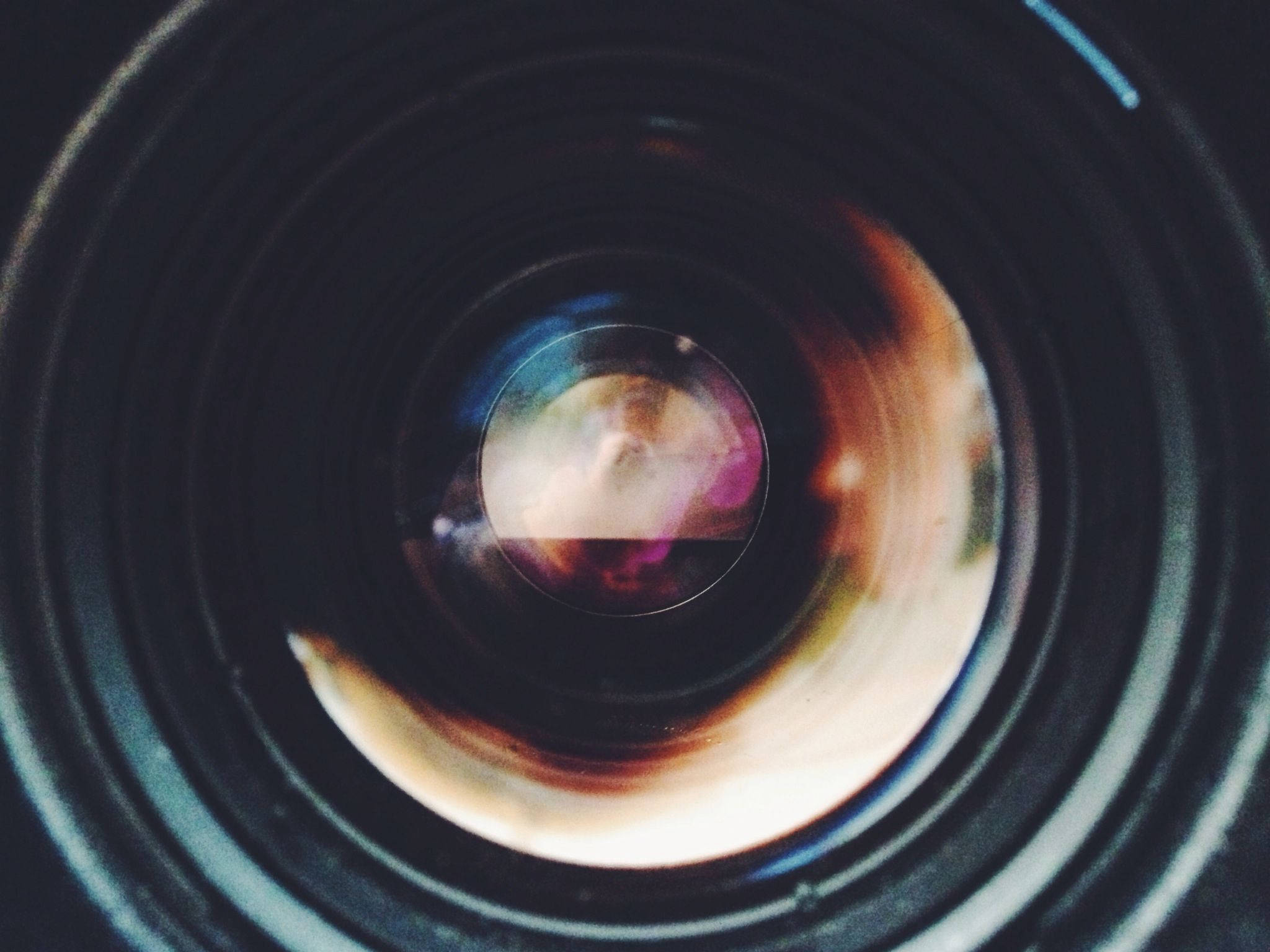 Lente ng Kamera na Malapitan Wallpaper