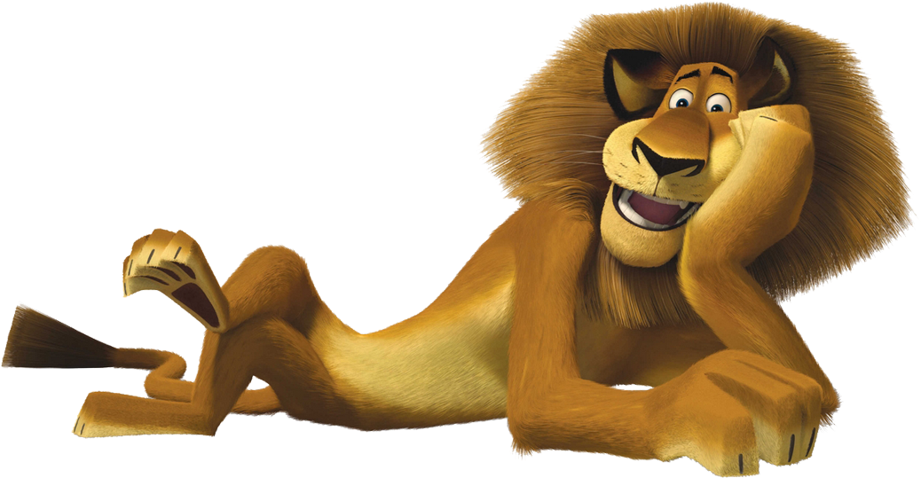 Leon ng Madagascar na Nagpapahinga Wallpaper