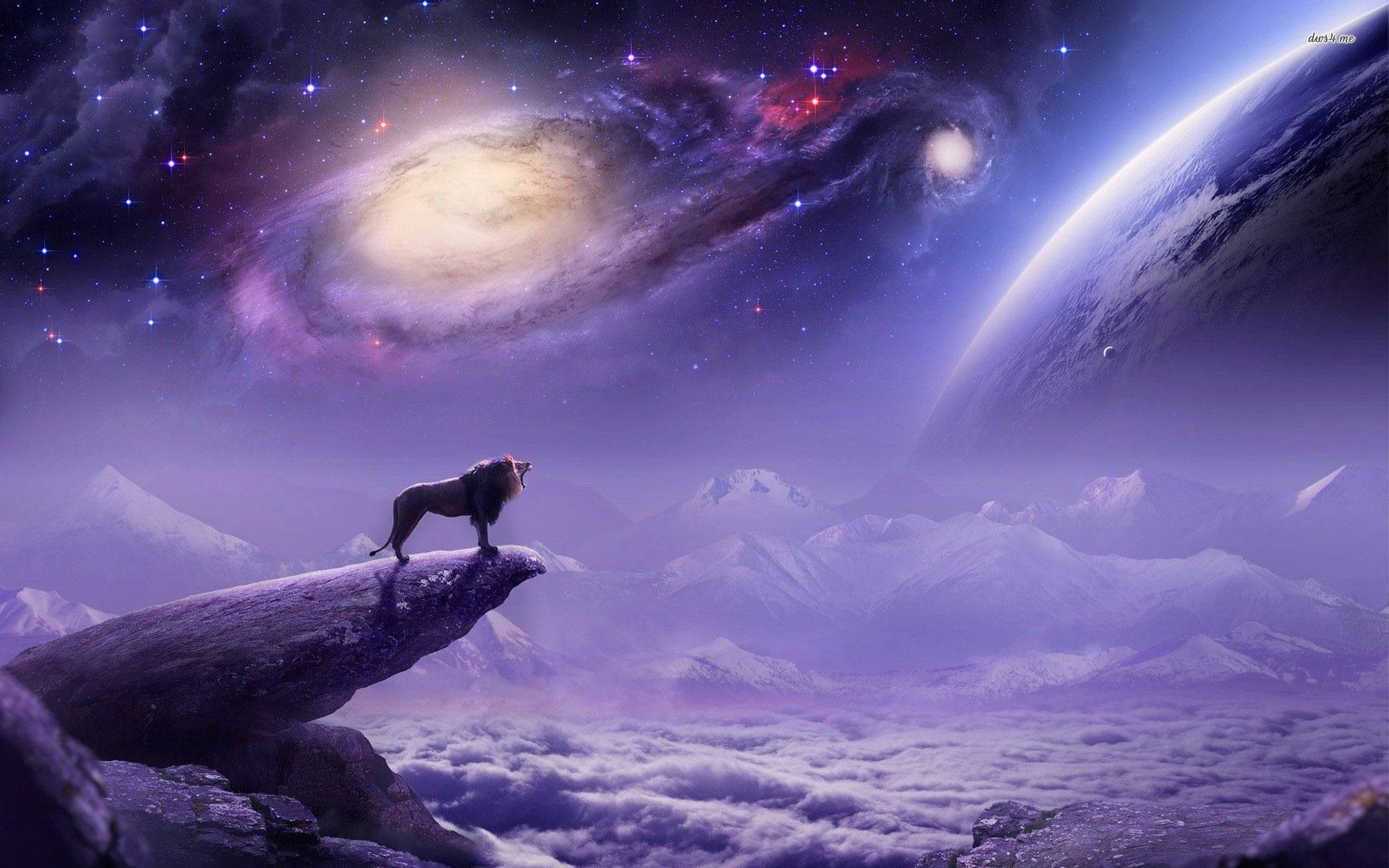 Leon ng Milky Way Galaxy Wallpaper