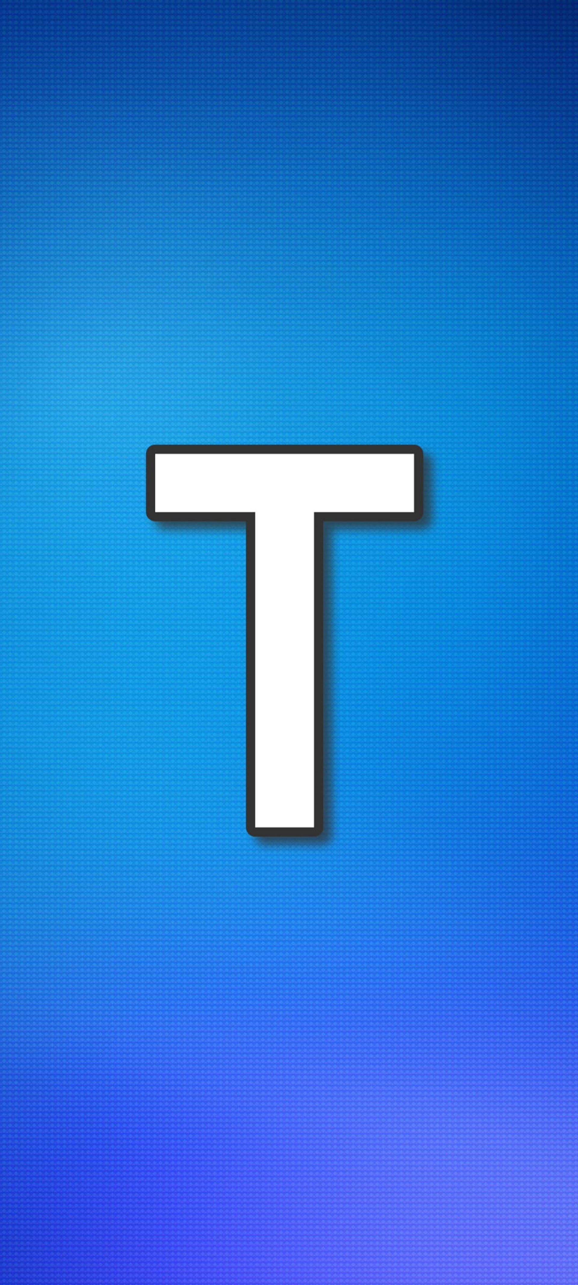 Letrang T Grid Pattern Wallpaper