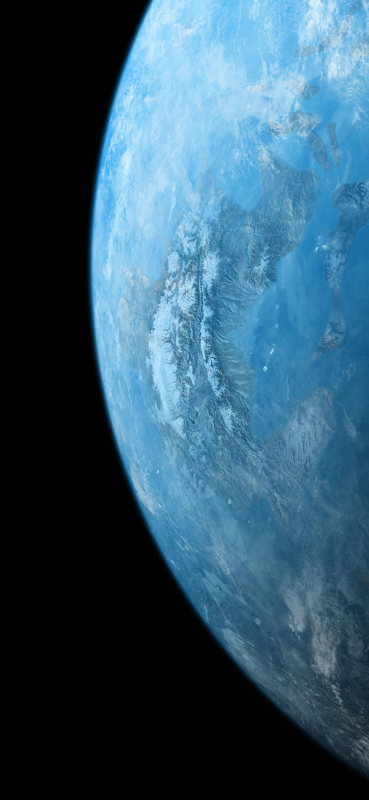 Libutin ang sansinukob gamit ang iPhone Xs Planet Wallpaper