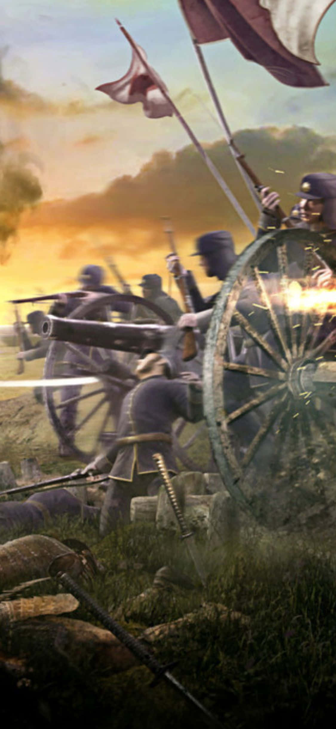 Likuran ng iPhone X Total War Shogun 2 Wallpaper