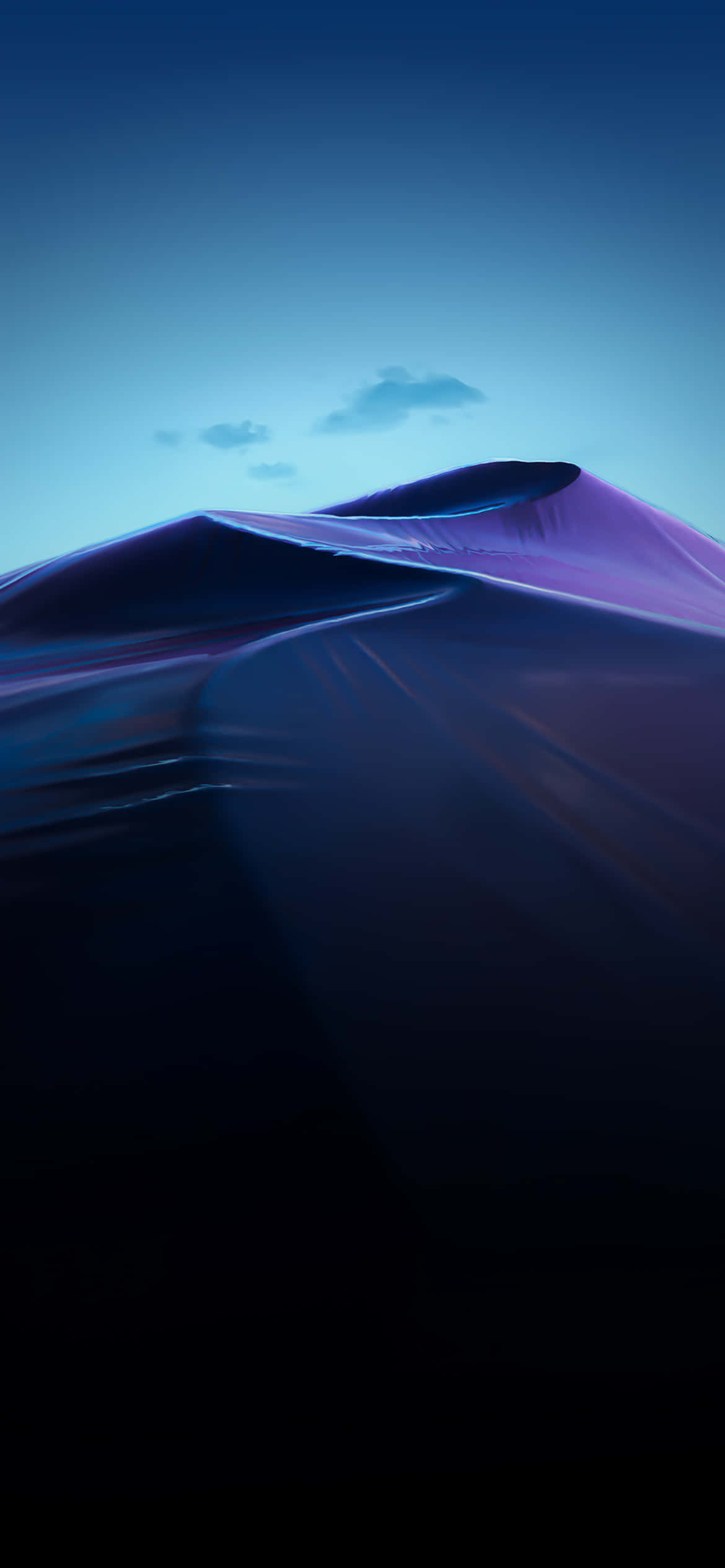 Lila Aesthetic Desert Para sa iPhone Wallpaper