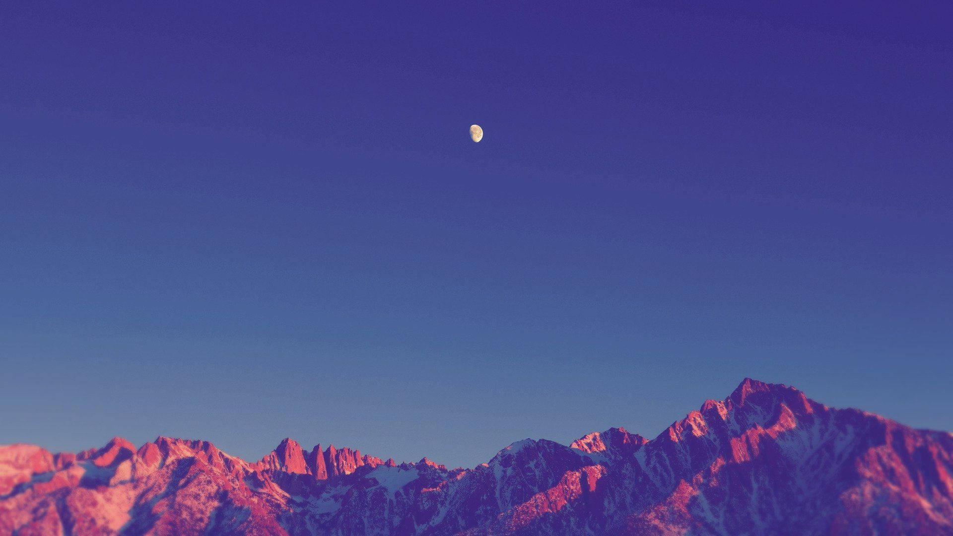 Lila na Aesthetic na Kalmado Wallpaper