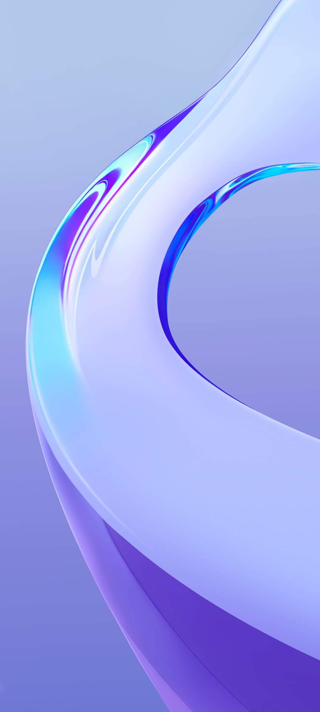 Lila na Makintab na Vivo Y20 Wallpaper