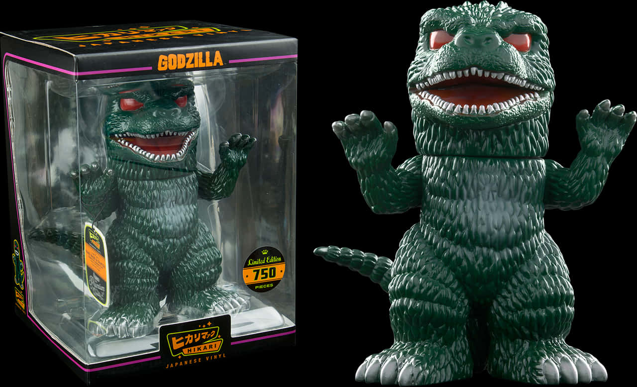 Limitadong Edisyon ng Godzilla Figure Wallpaper