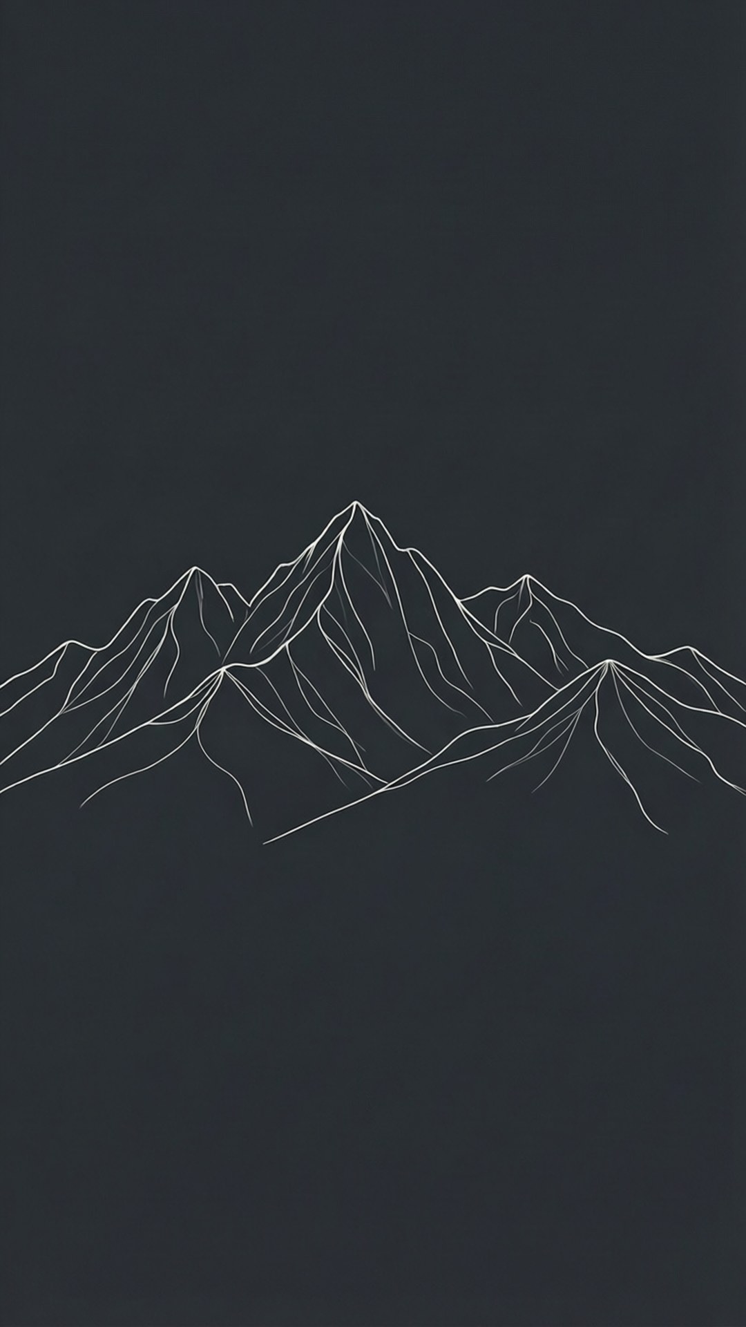 Linya Art na Kabundukan Wallpaper