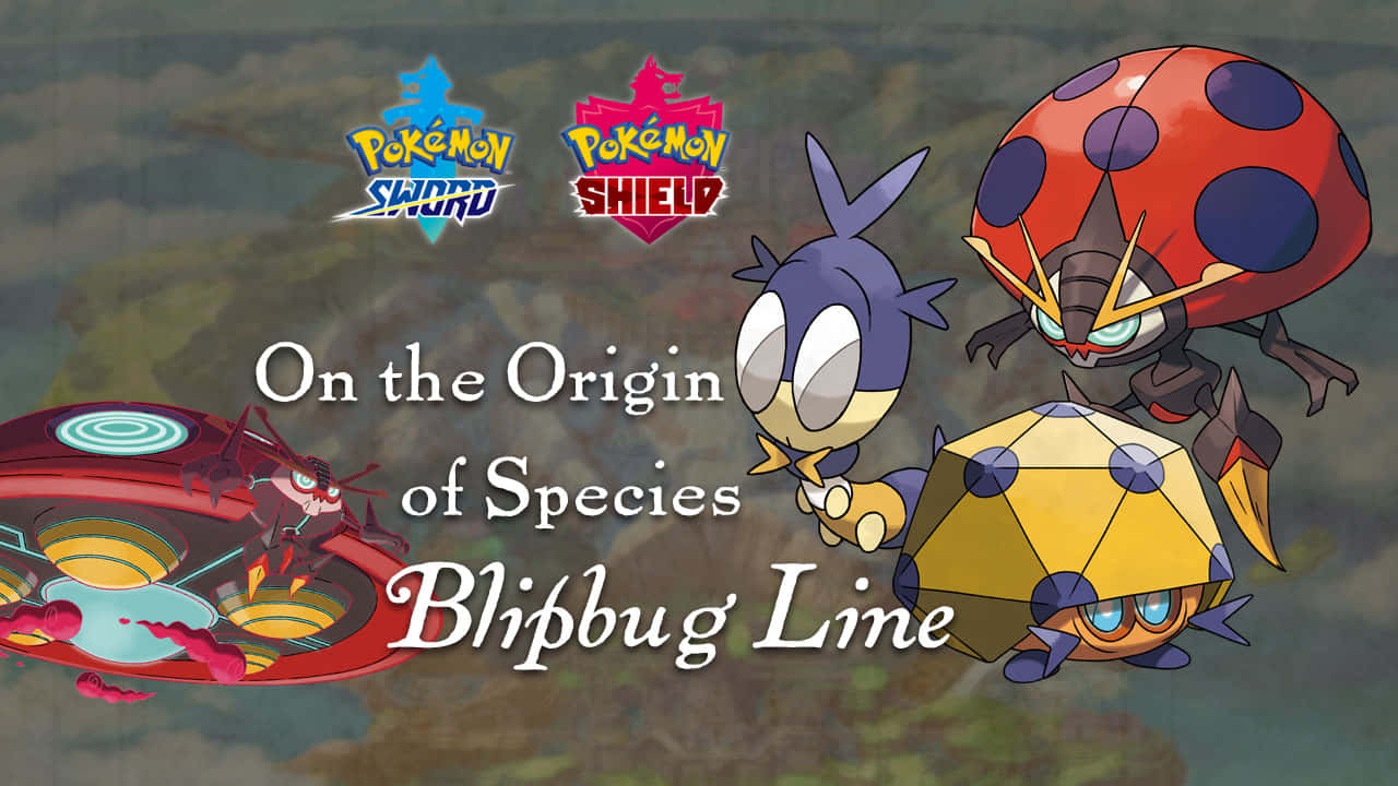 Linya ng Pokémon Blipbug Wallpaper