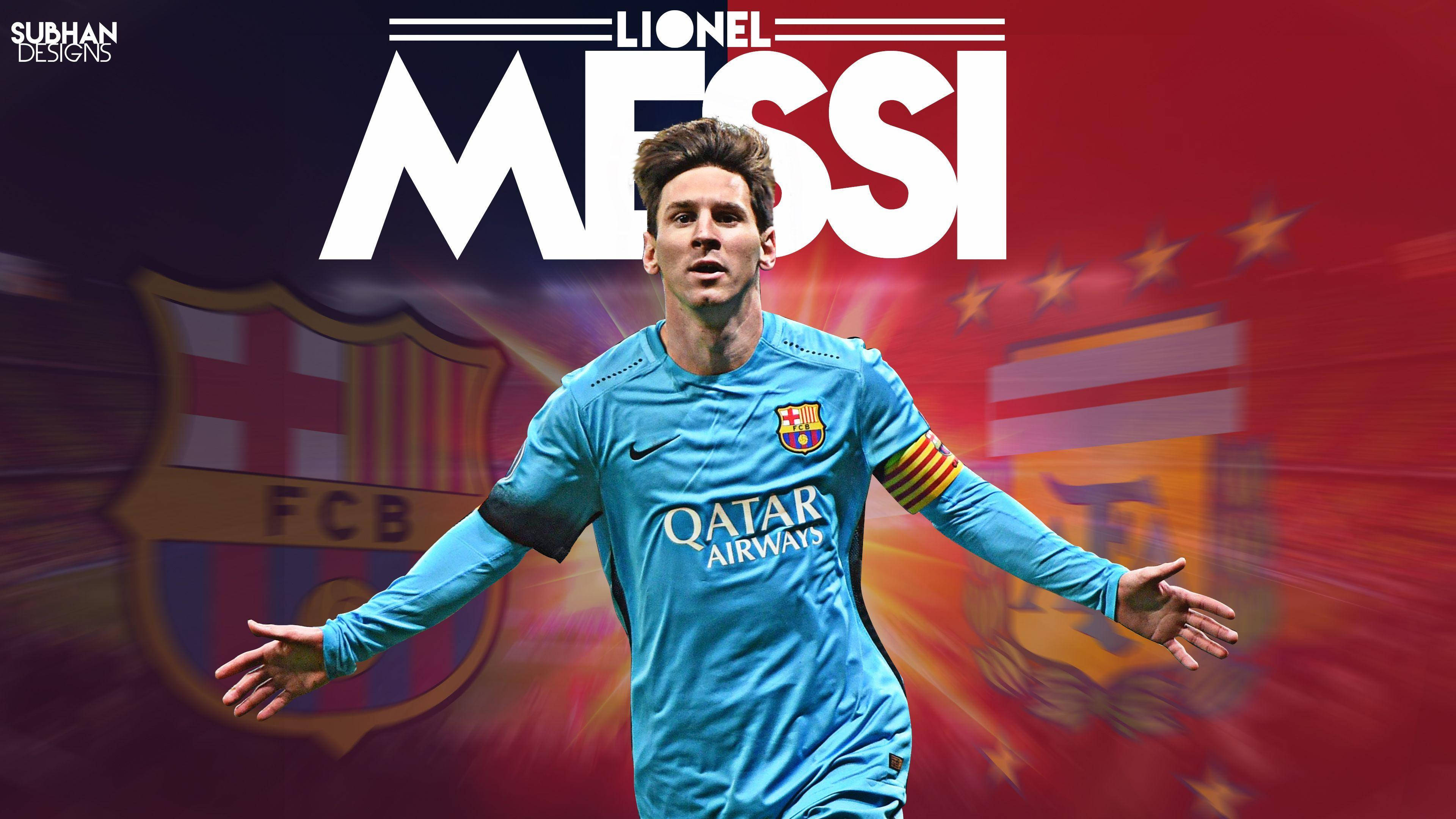 Lionel Messi, Barcelona at ang Argentine National Team Wallpaper