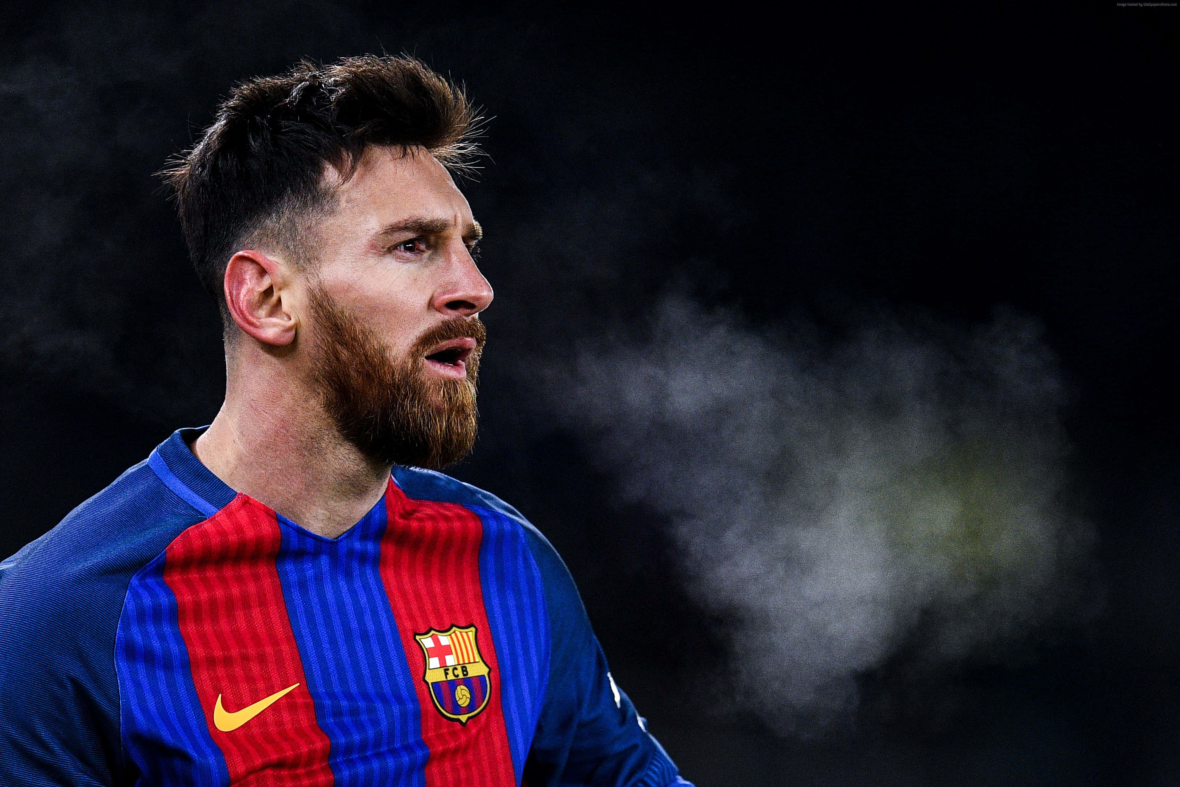 Lionel Messi Football 4K Wallpaper