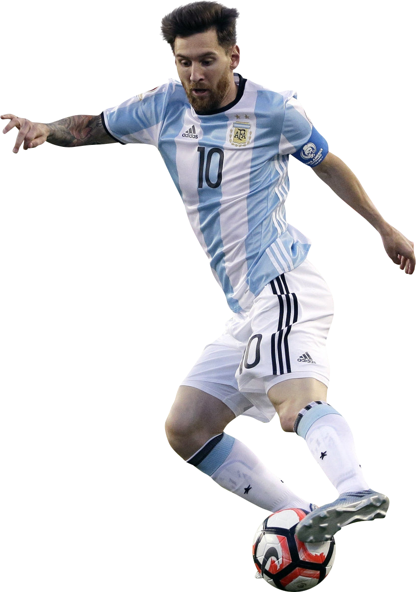 Lionel Messi sa Argentina Kit Action Shot Wallpaper