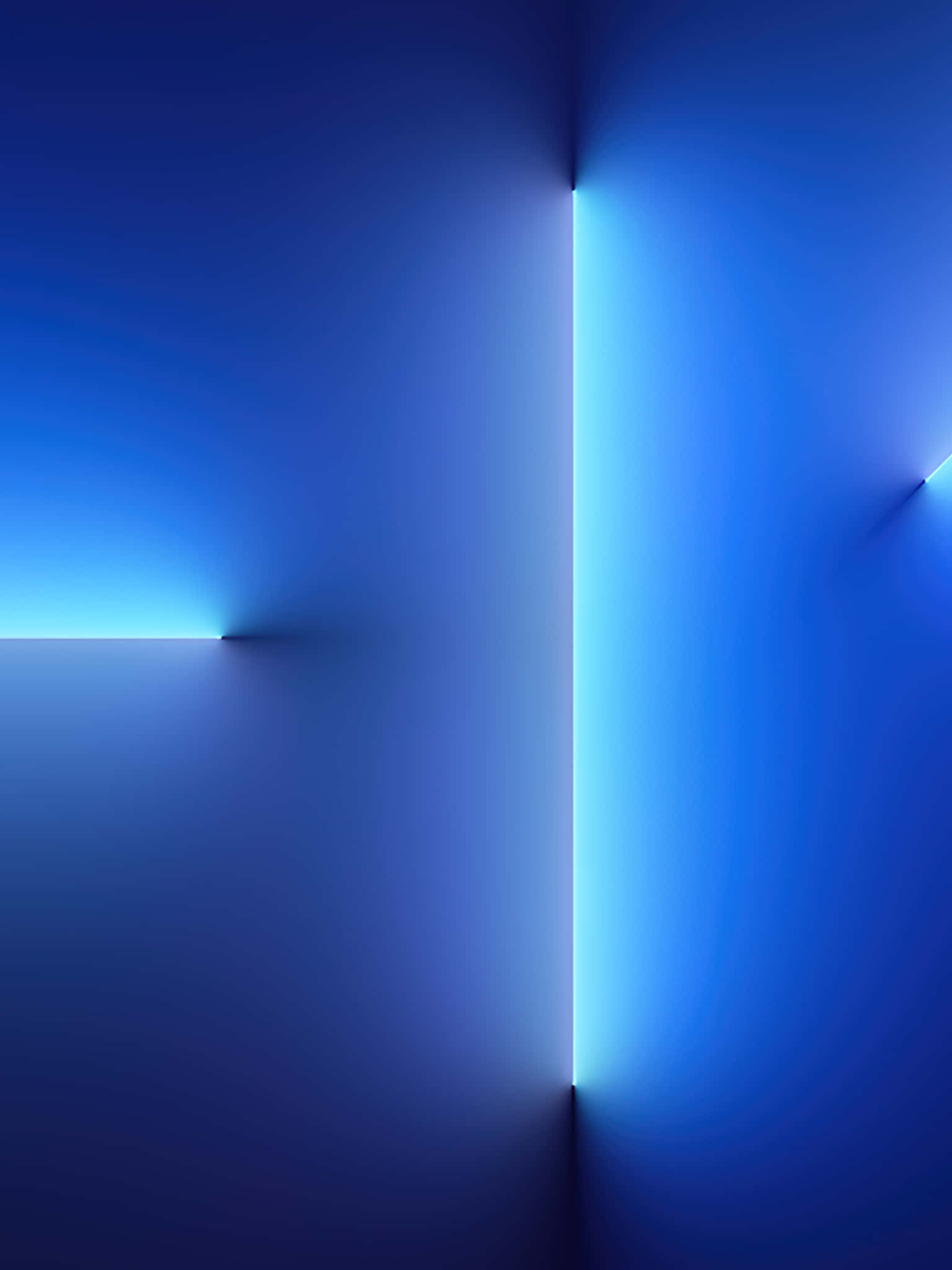 Liwanagan ang iyong espasyo gamit ang asul na neon Wallpaper