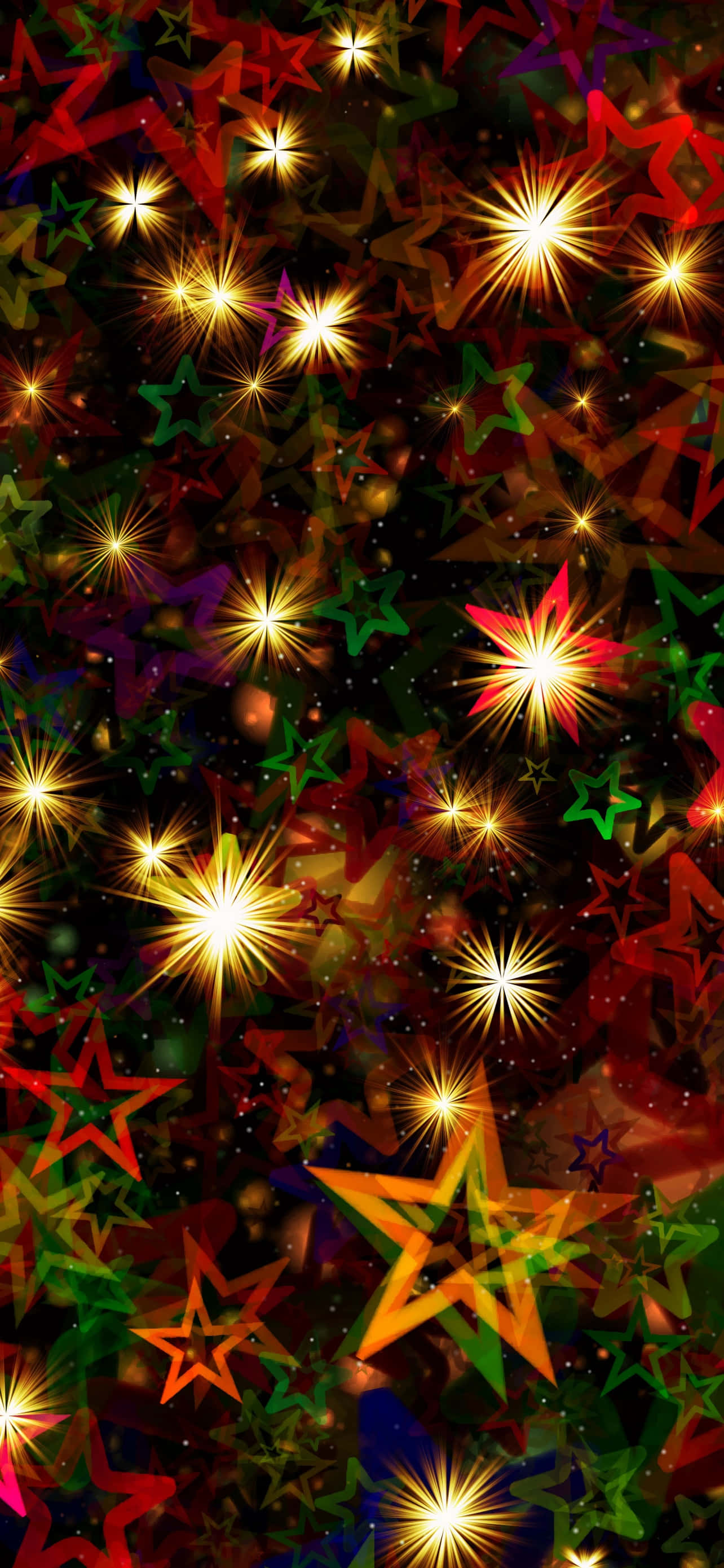 Liwanagan ang Iyong Tahan at mga Pagdiriwang ng Pasko gamit ang isang Bituin ng Pasko Wallpaper
