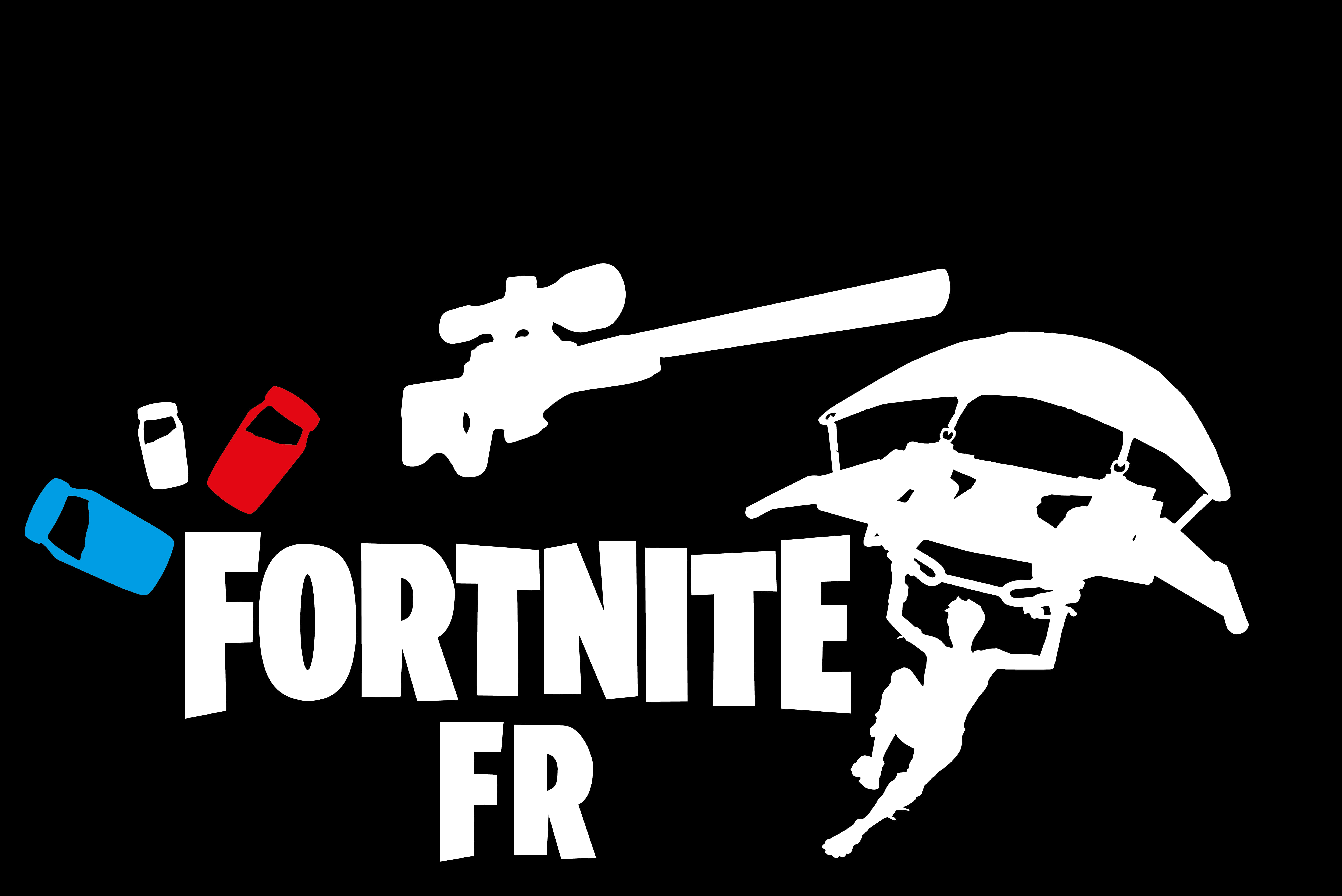 Logo at Mga Item ng Fortnite F R Wallpaper