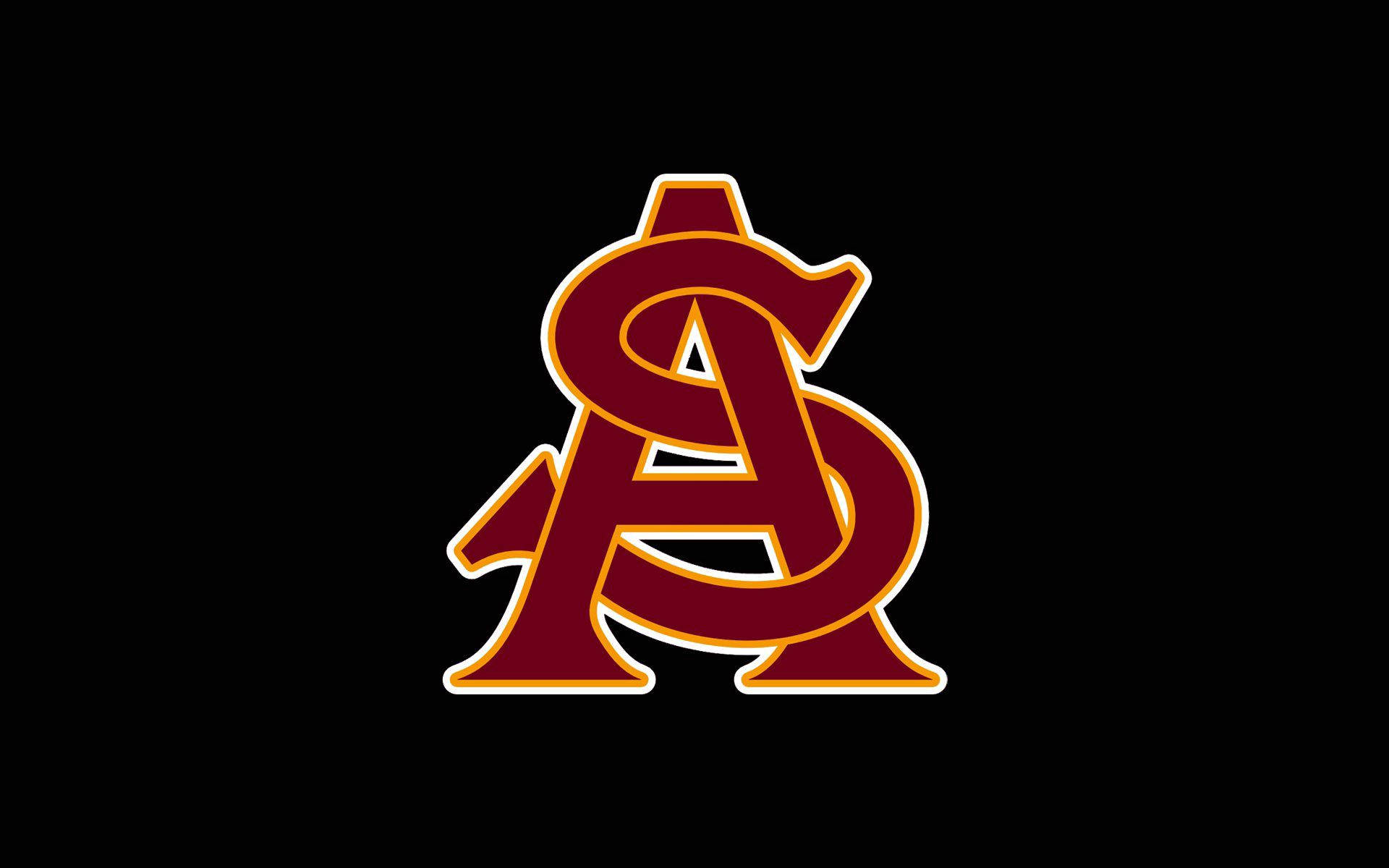 Logo ng Arizona State Sun Devils Football Wallpaper