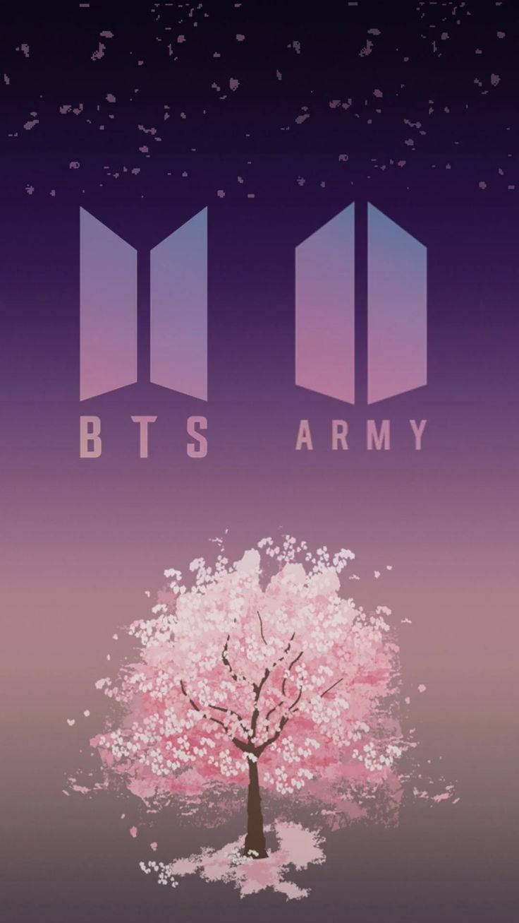 Logo ng BTS at ARMY Wallpaper