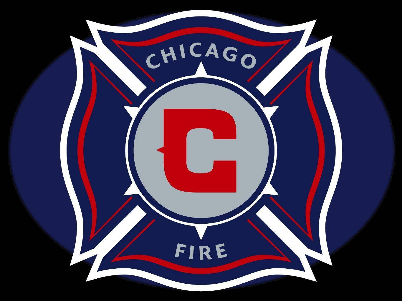 Logo ng Chicago Fire Club Wallpaper