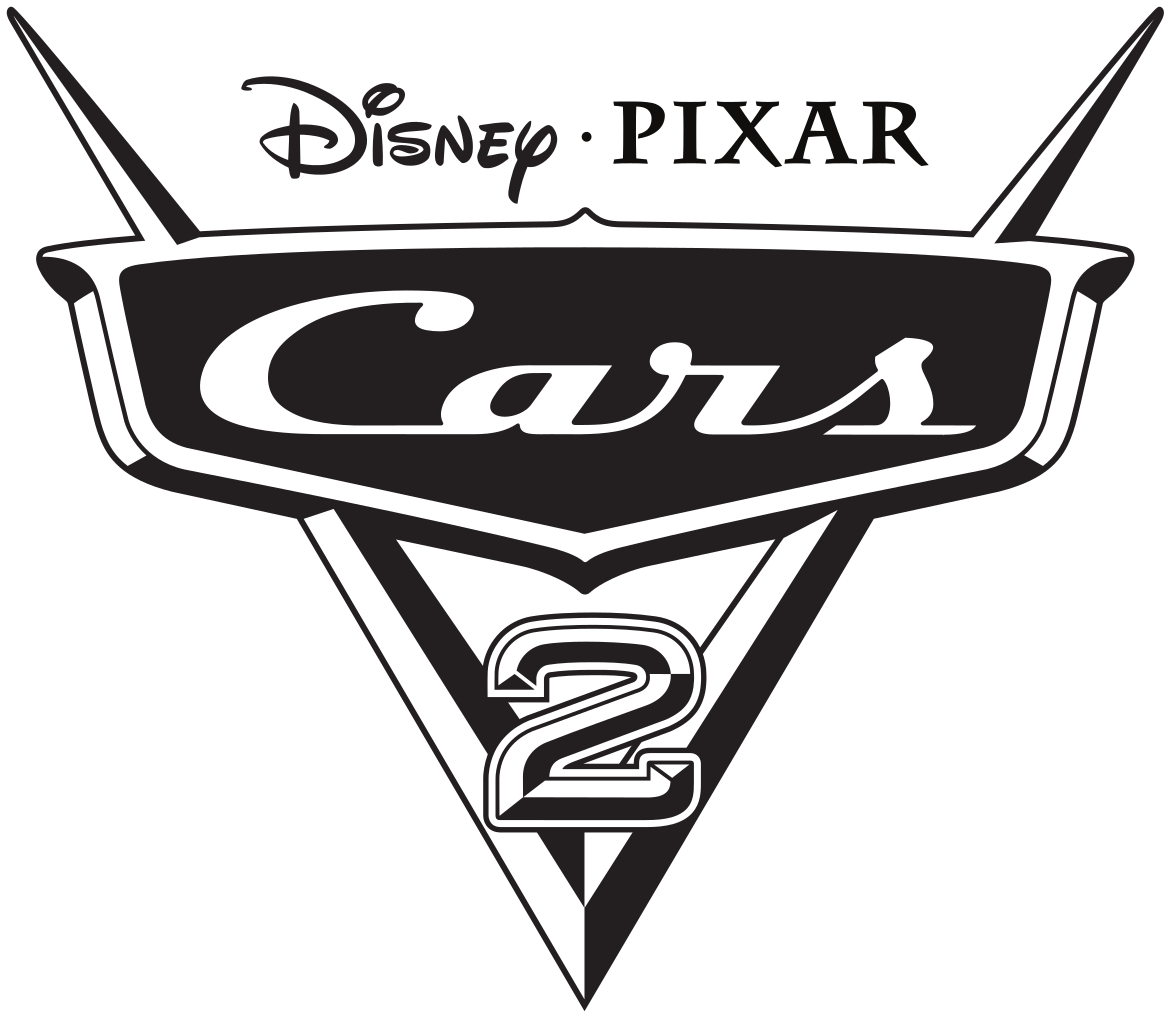 Logo ng Disney Pixar Cars2 Wallpaper