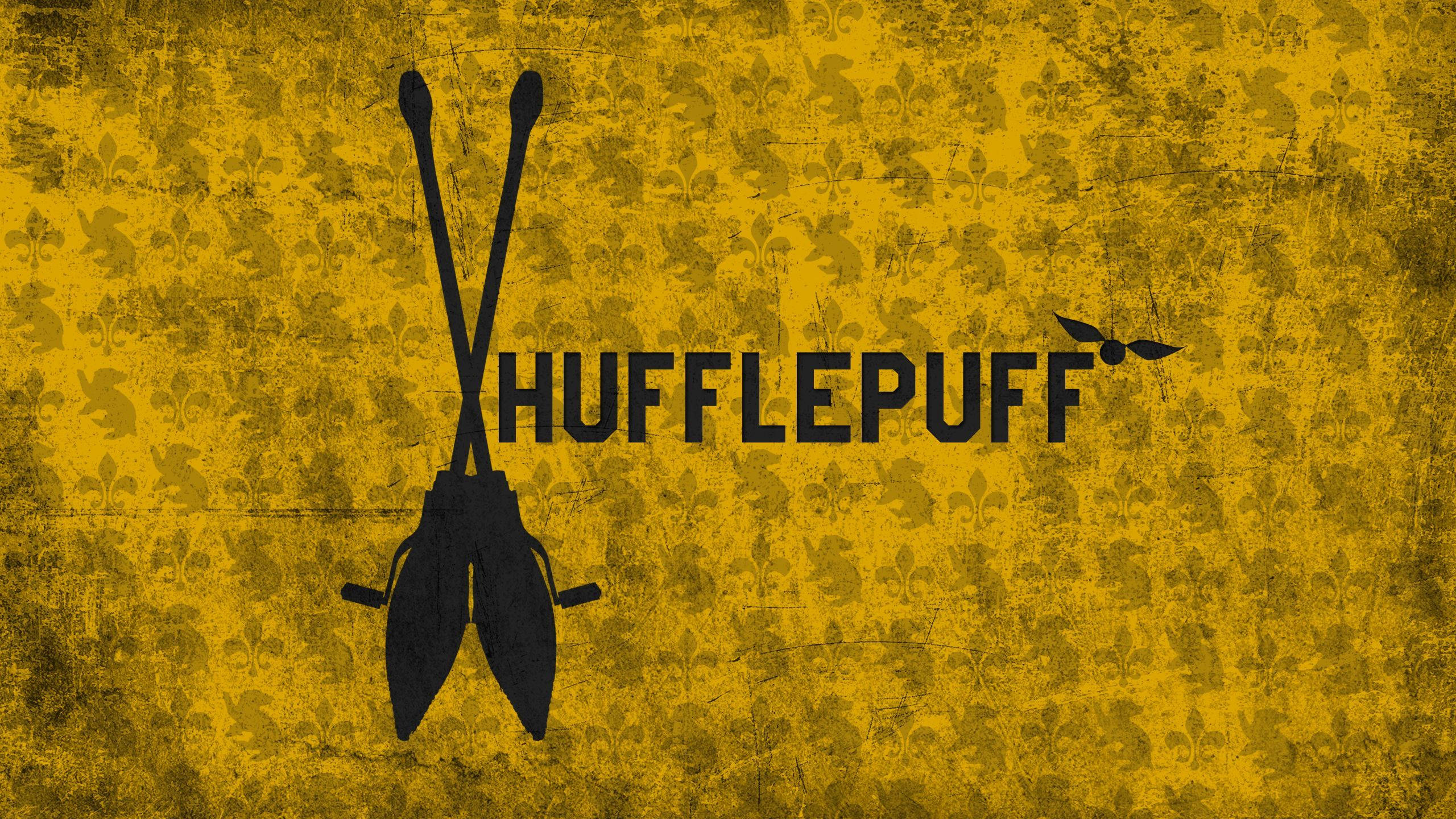 Logo ng Hufflepuff Quidditch Harry Potter Laptop Wallpaper